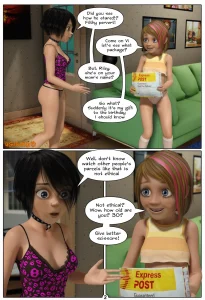 Inside Riley 2. Sending for Mom porn comic picture 1