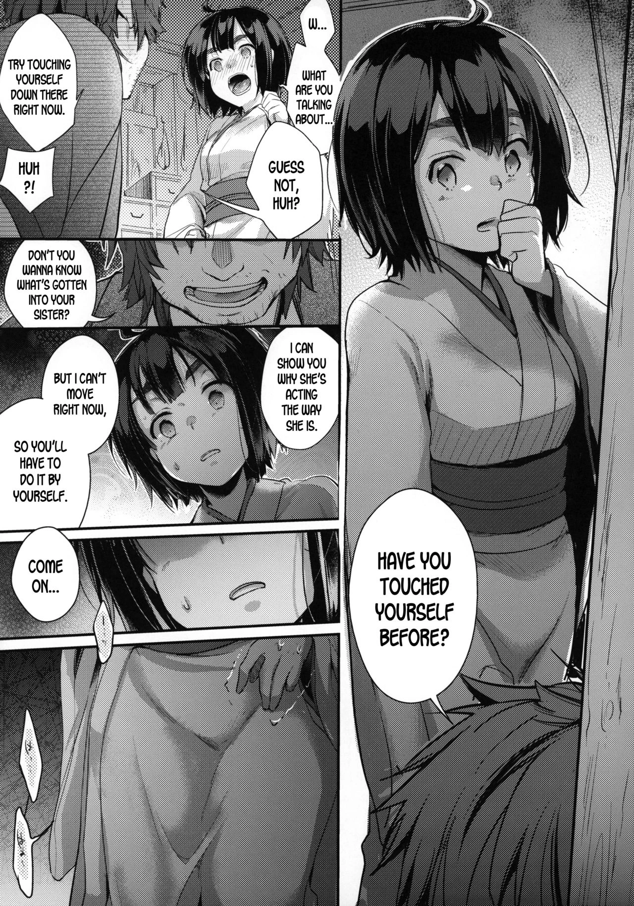 Inside the storehouse, the girl dances over the sinner porn comic picture 8