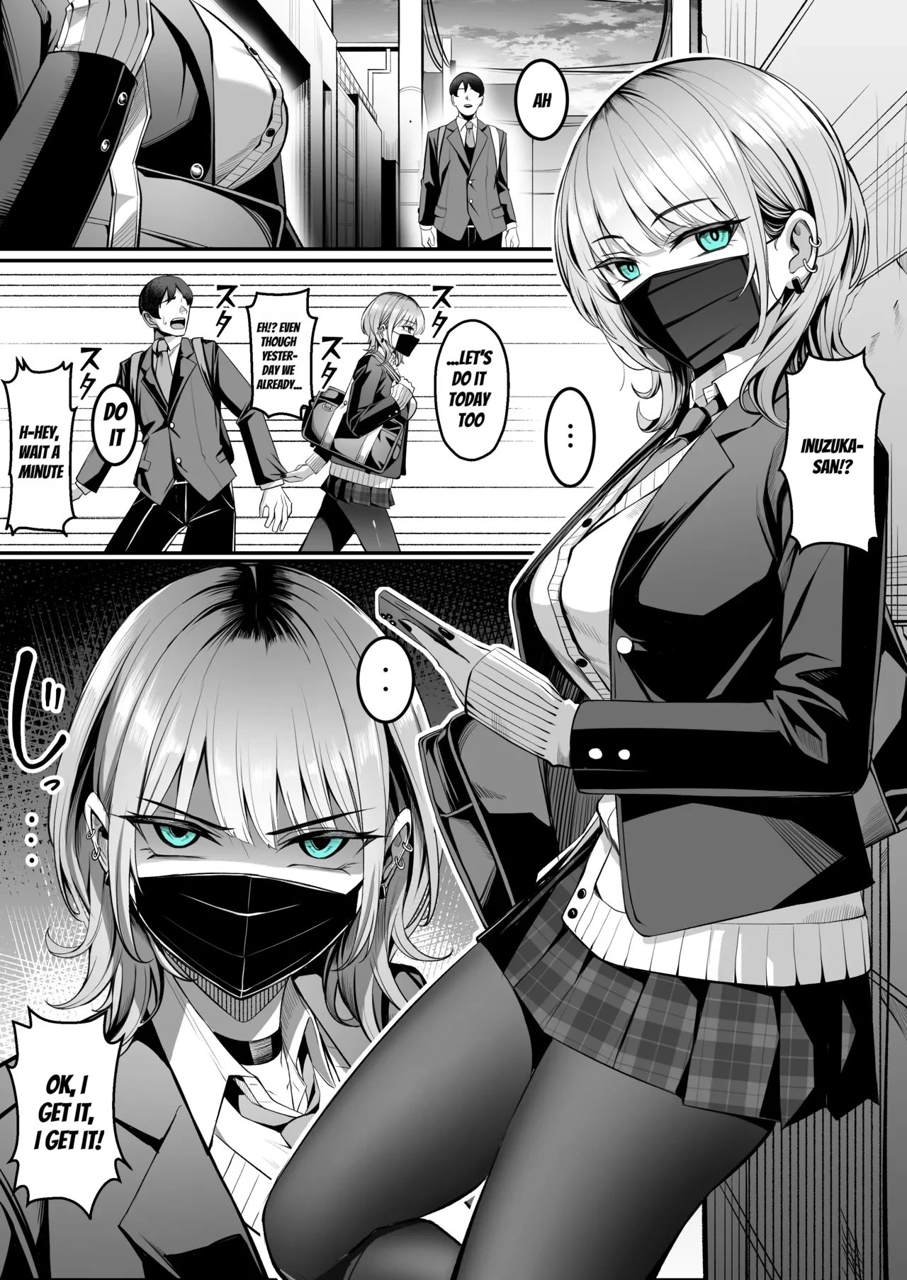 Inuzuka-san and her Unusual Hobbies 趣味が特殊な犬塚さん porn comic picture 1