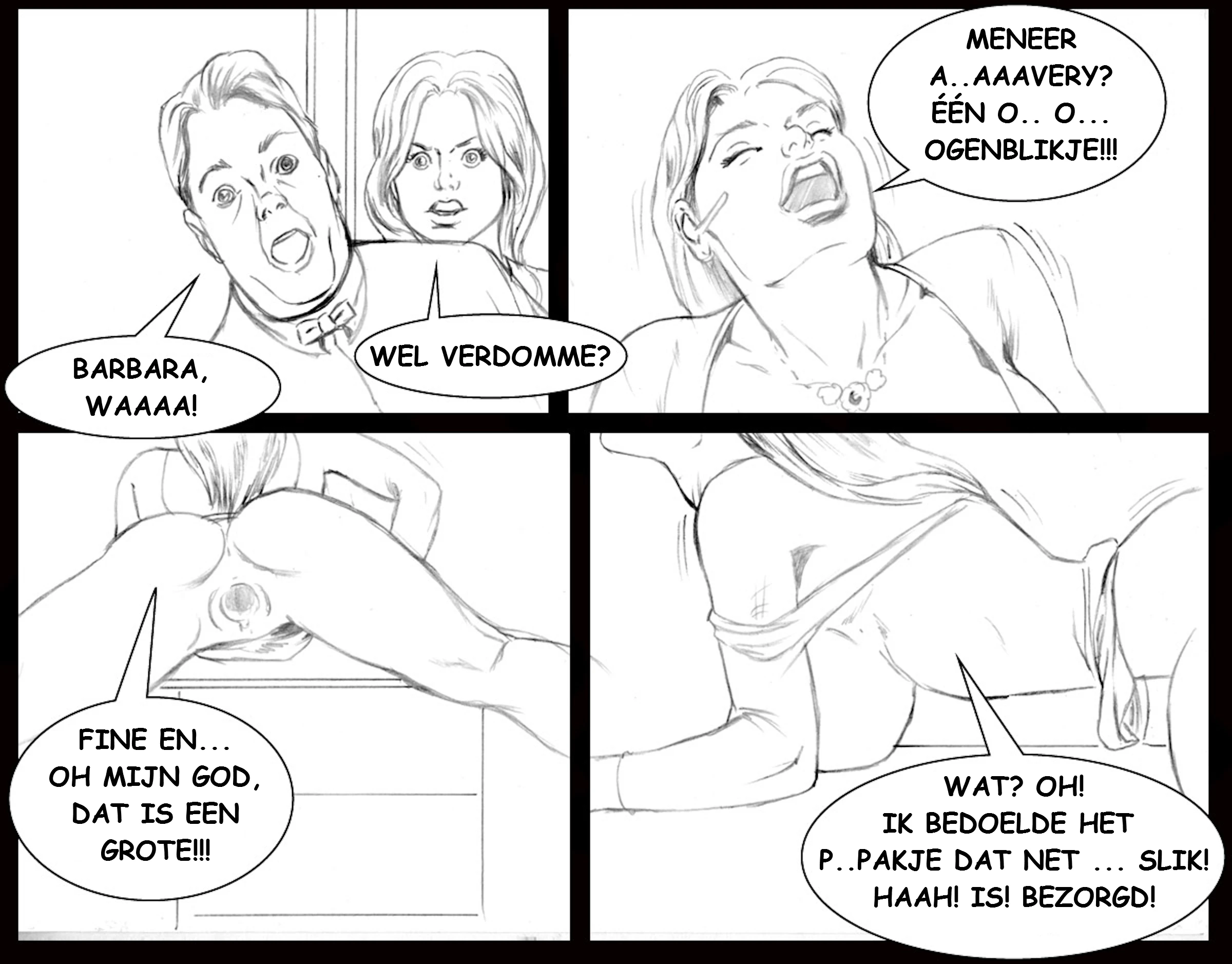 Invisible Sex Maniac - A Fine Receptionist [NL] porn comic picture 6