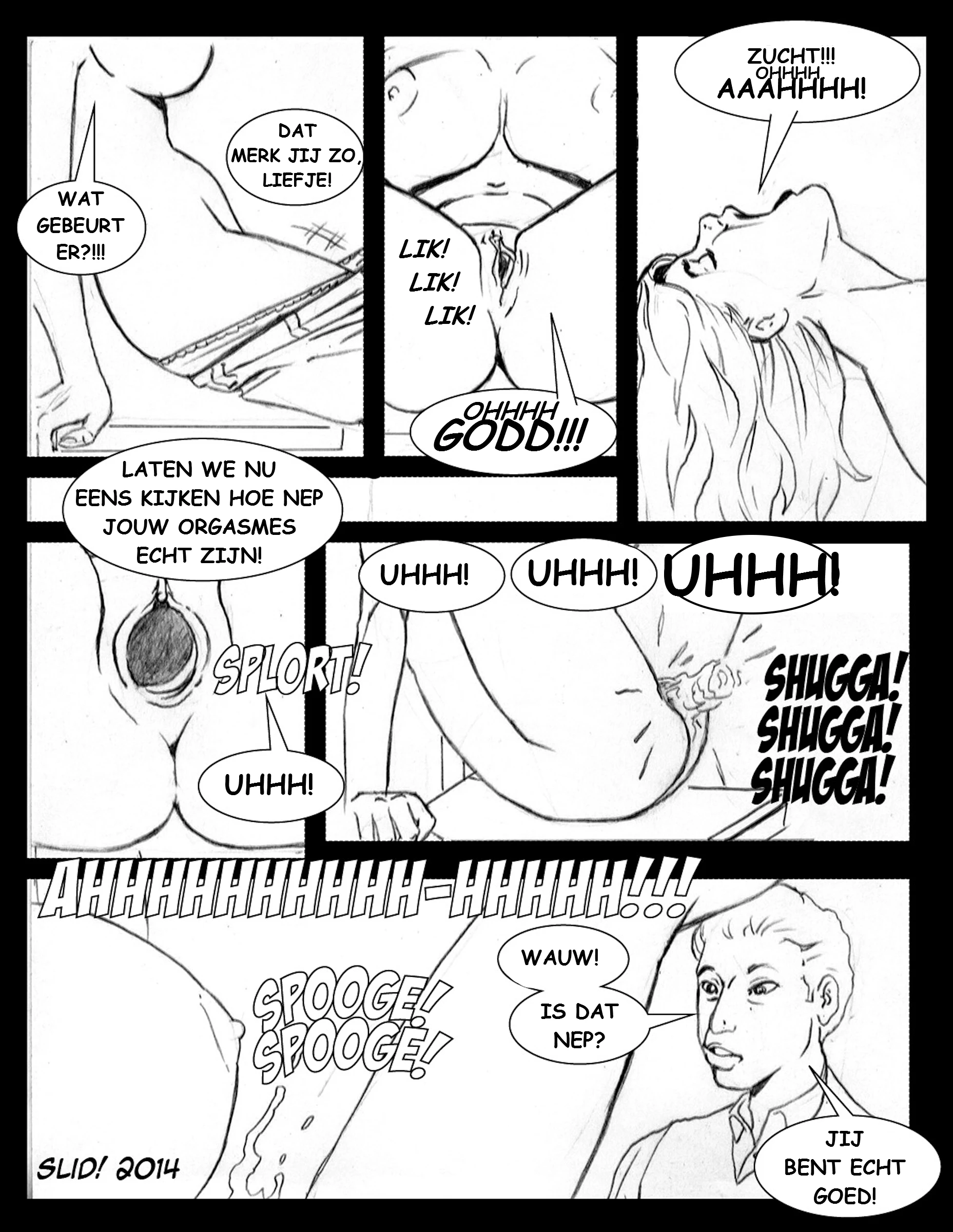 Invisible Sex Maniac - At The Deli [NL] porn comic picture 2