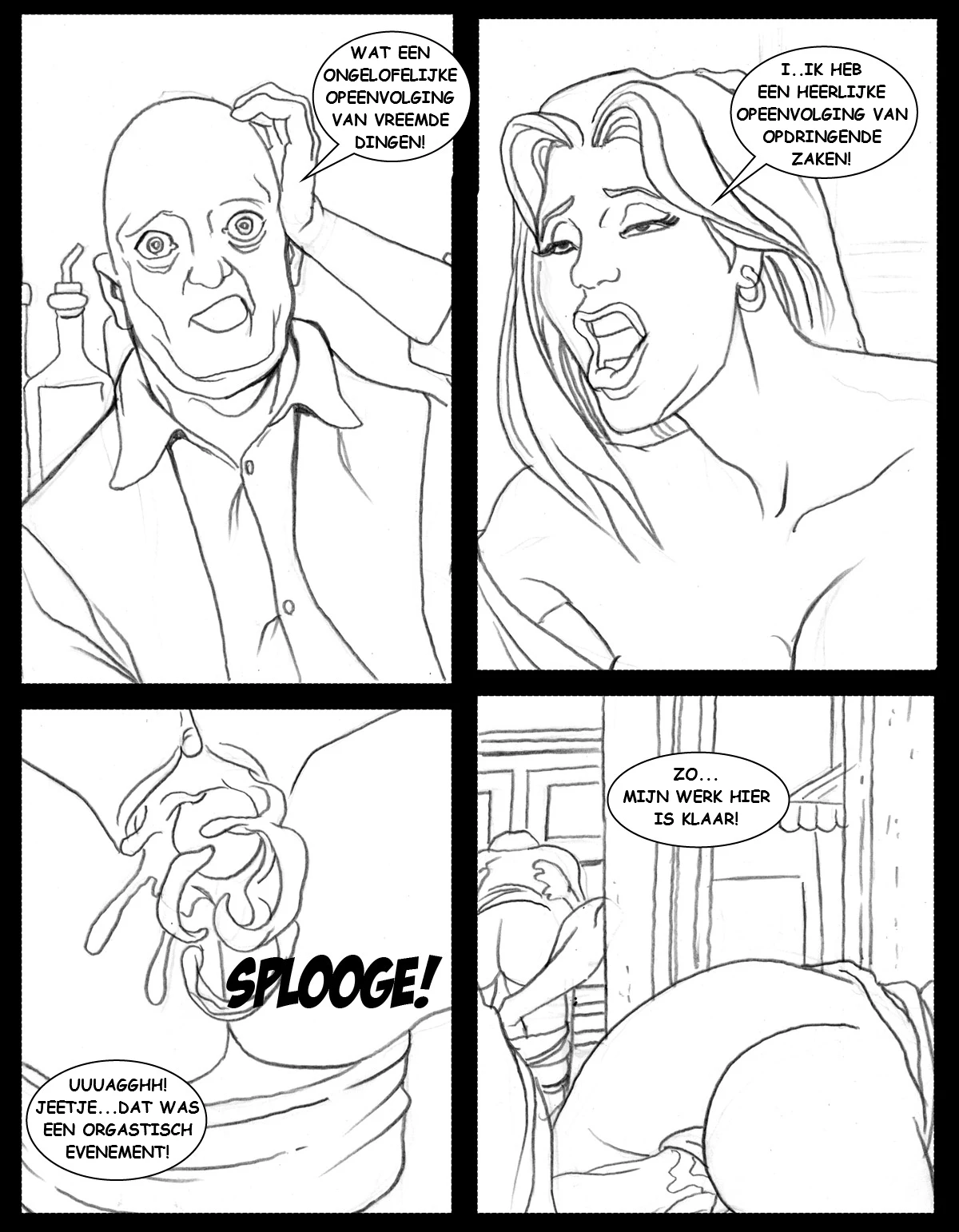 Invisible Sex Maniac - Begins! [NL] porn comic picture 17