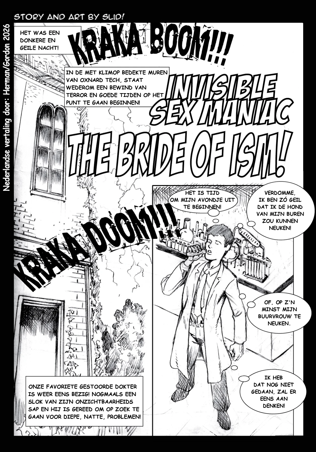 Invisible Sex Maniac - Bride of ISM! [NL] porn comic picture 1
