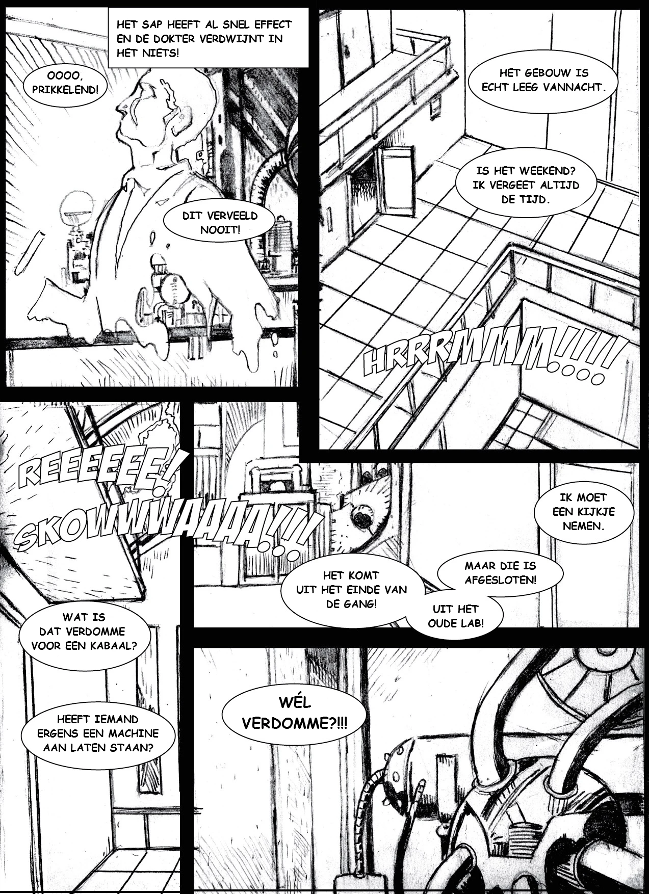 Invisible Sex Maniac - Bride of ISM! [NL] porn comic picture 2