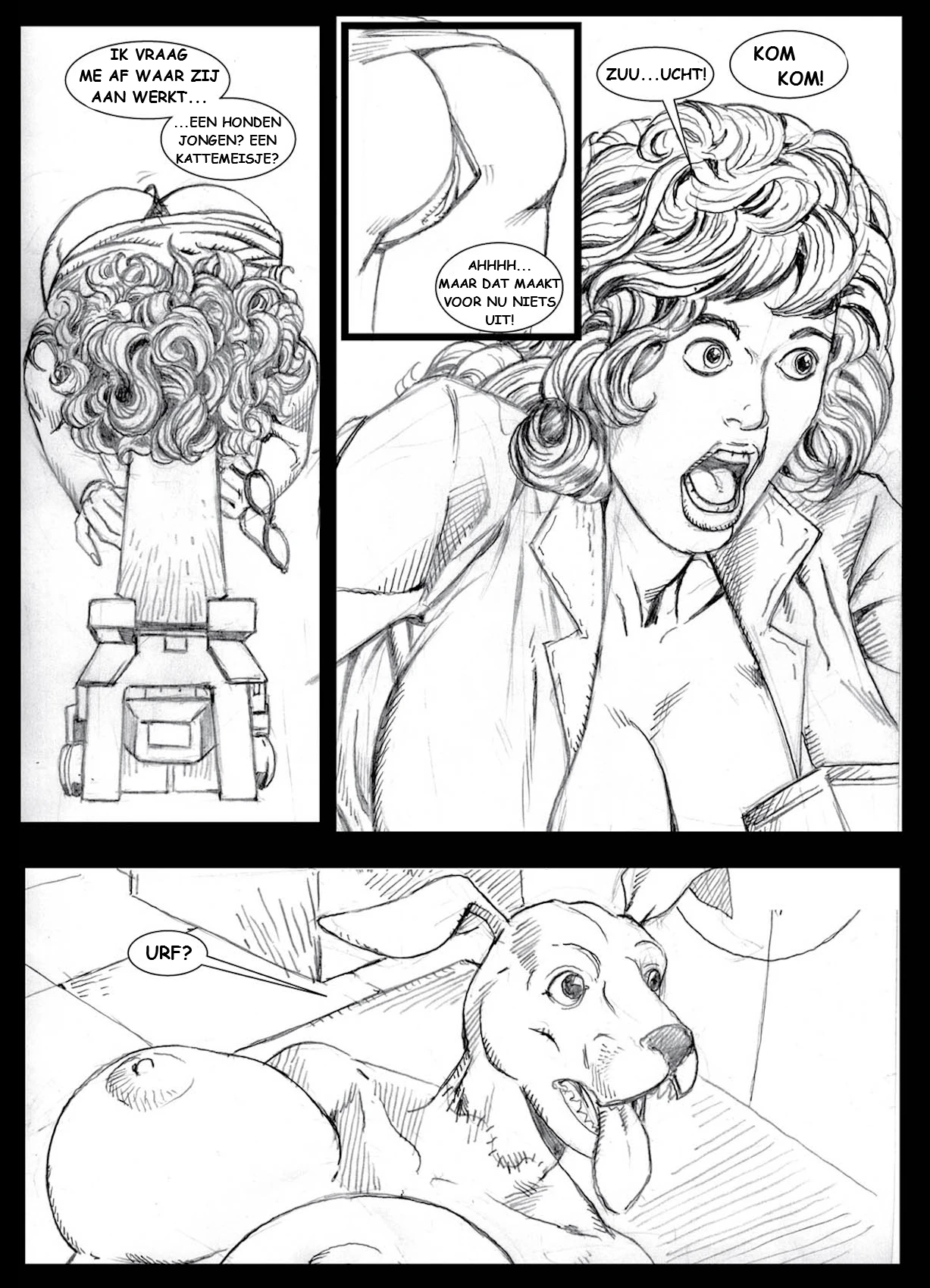 Invisible Sex Maniac - Bride of ISM! [NL] porn comic picture 5