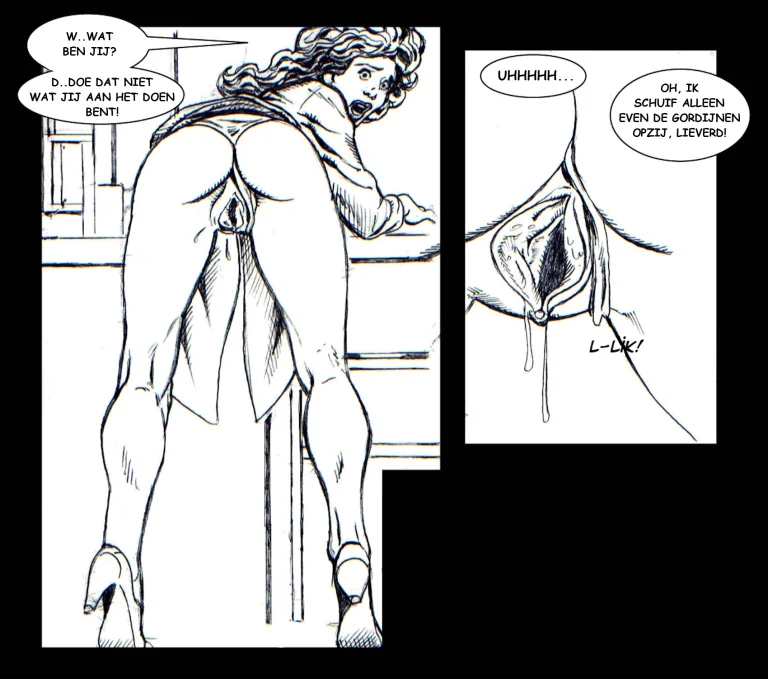 Invisible Sex Maniac - Bride of ISM! [NL] porn comic picture 6