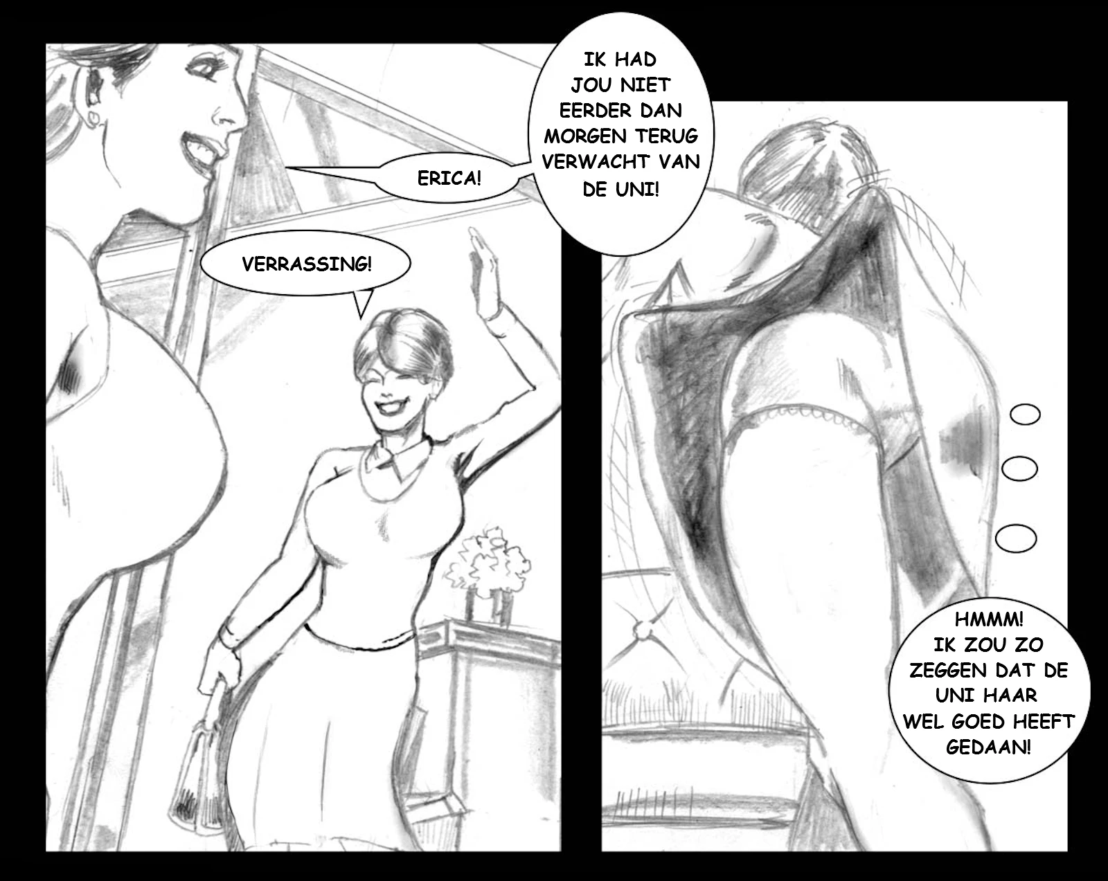 Invisible Sex Maniac - Good Girls Gone Bad [NL] porn comic picture 2