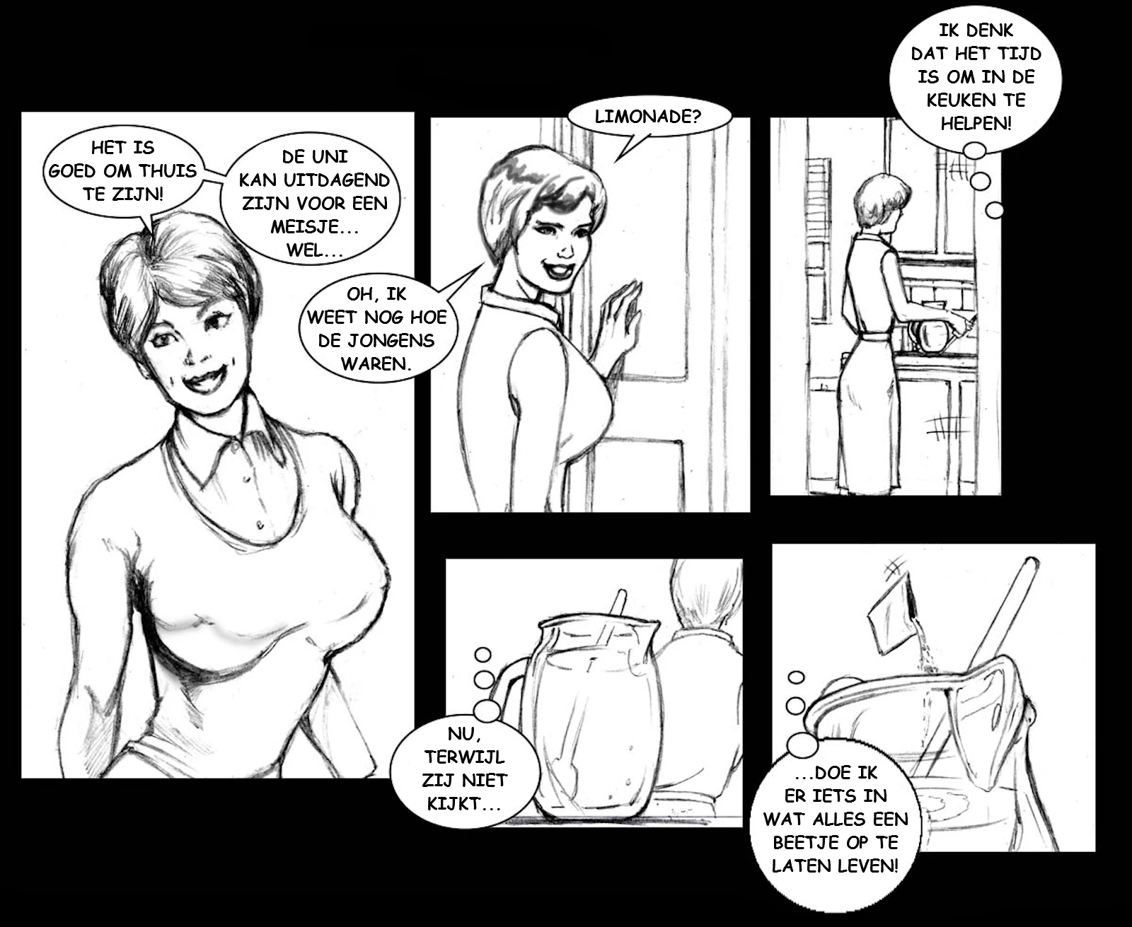 Invisible Sex Maniac - Good Girls Gone Bad [NL] porn comic picture 3
