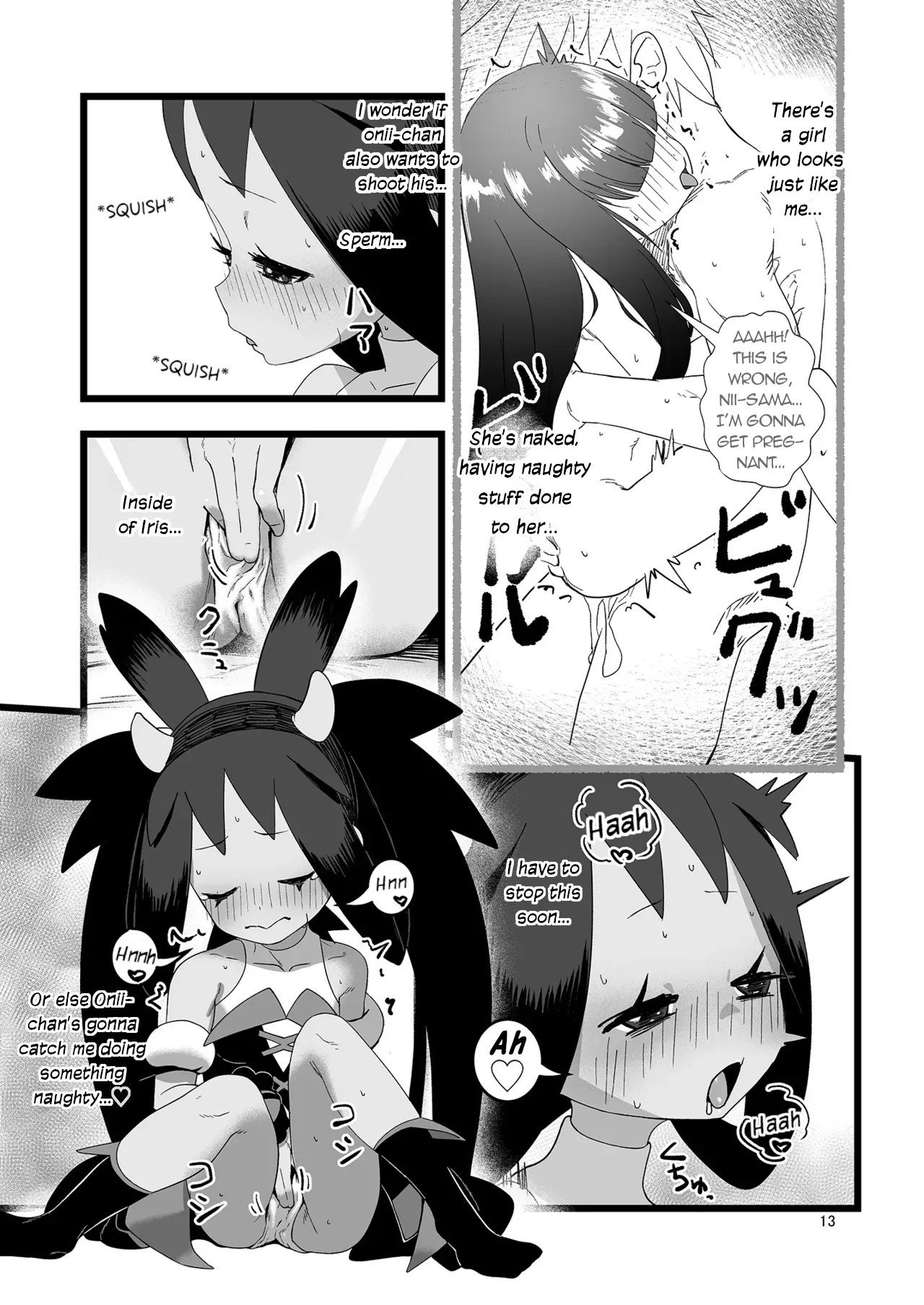 Iris L*making porn comic picture 13
