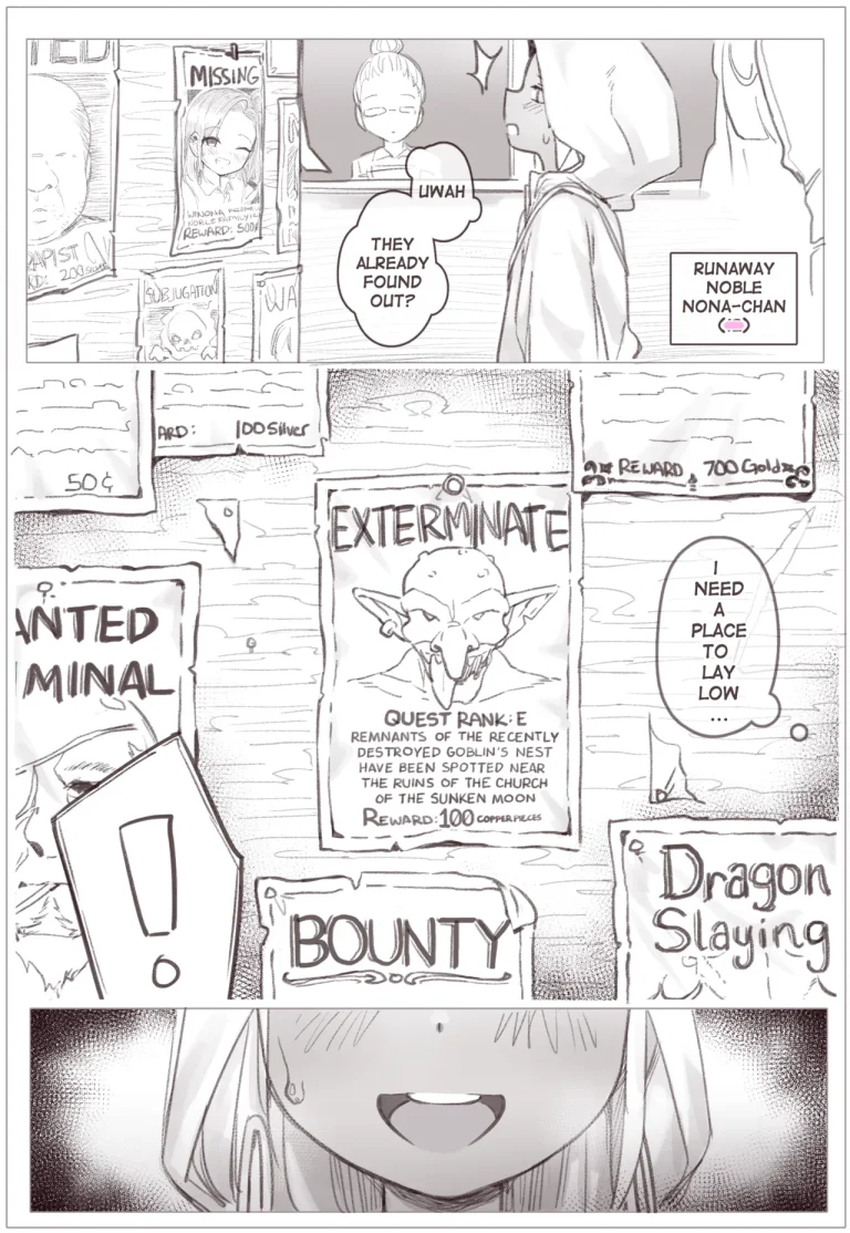 Isekai Nona x Goblins porn comic picture 1