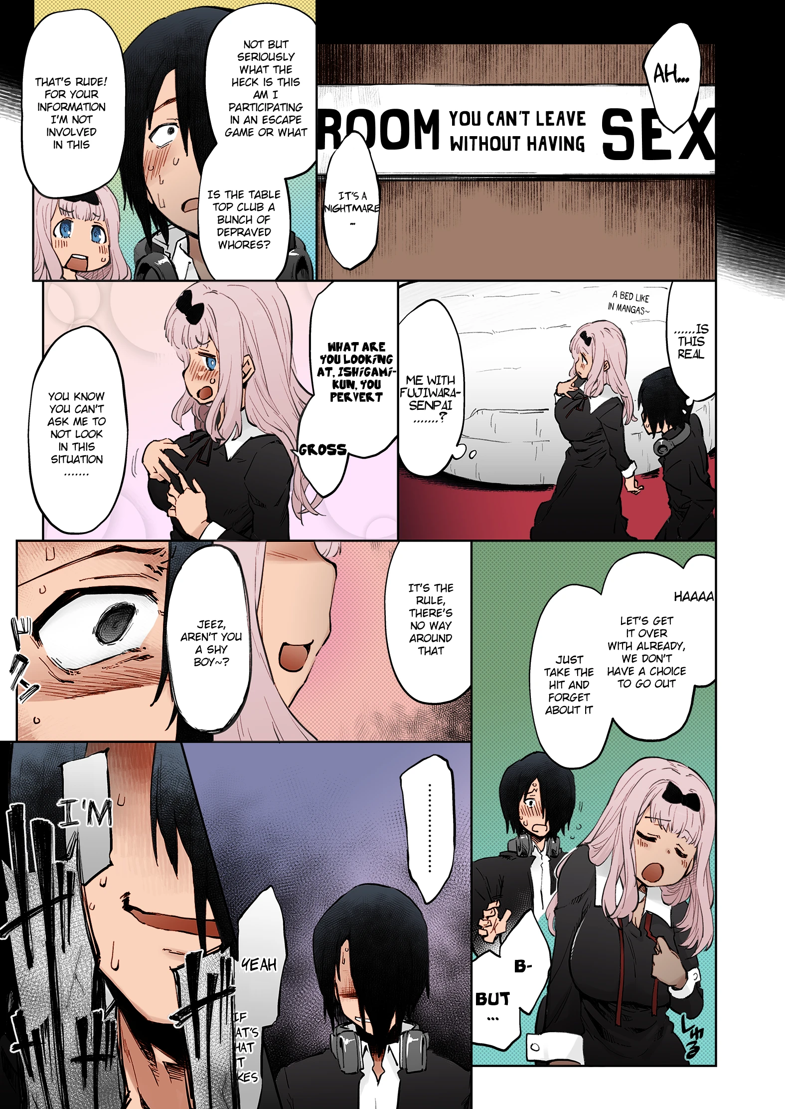 Ishigami Yuu wa Iyasaretai porn comic picture 1