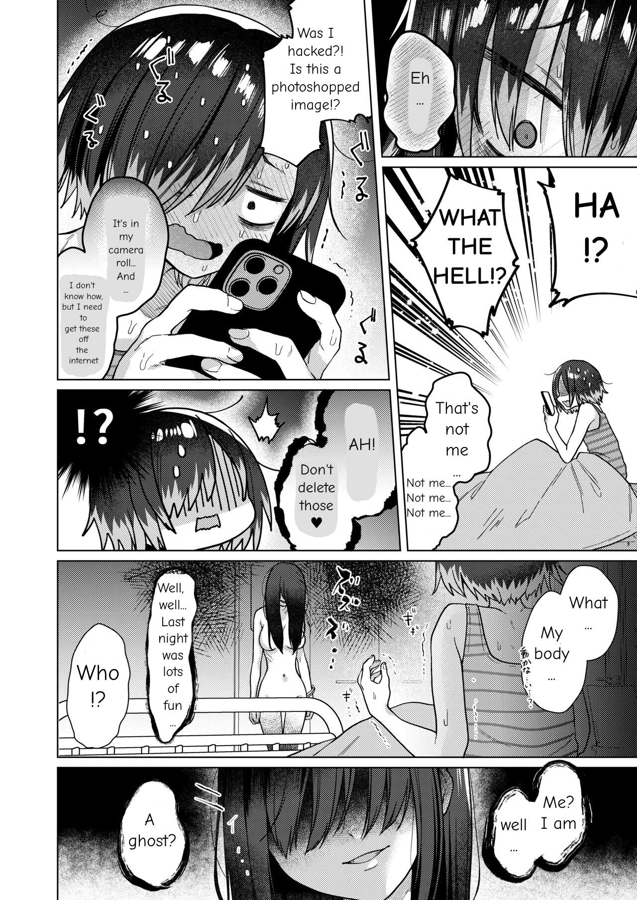 I've been cursed by a ghost of sexual desire!? porn comic picture 9
