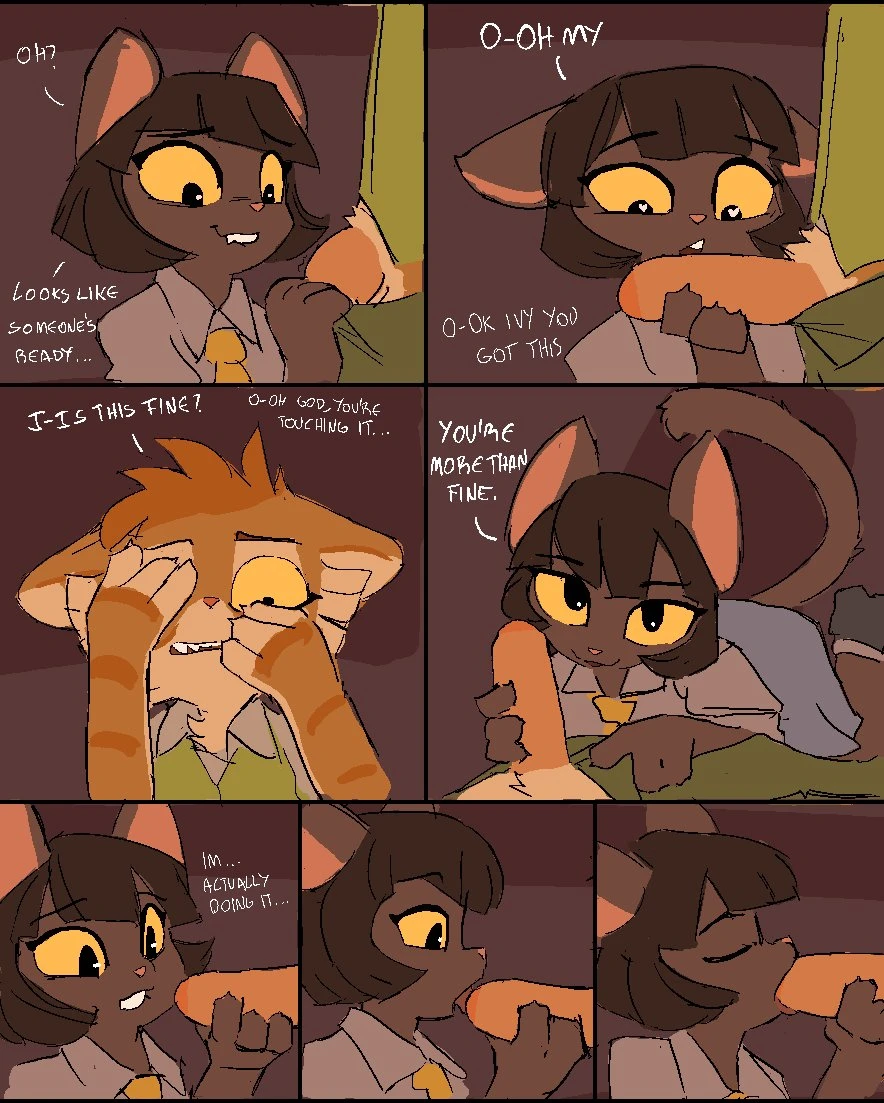 Ivy and Freckle Moment porn comic picture 2