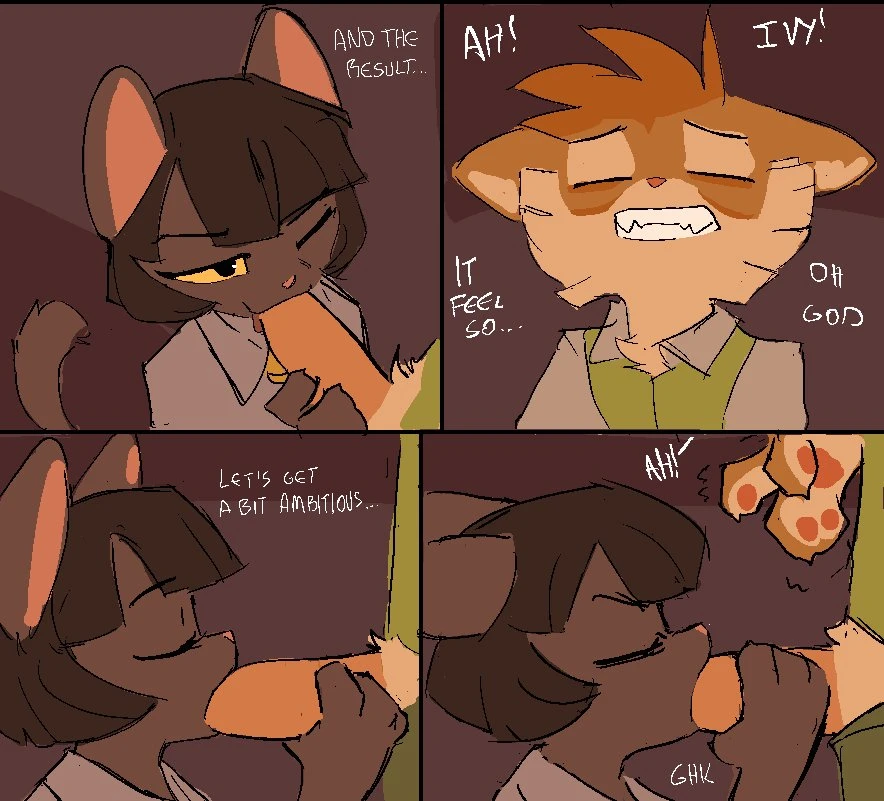 Ivy and Freckle Moment porn comic picture 3