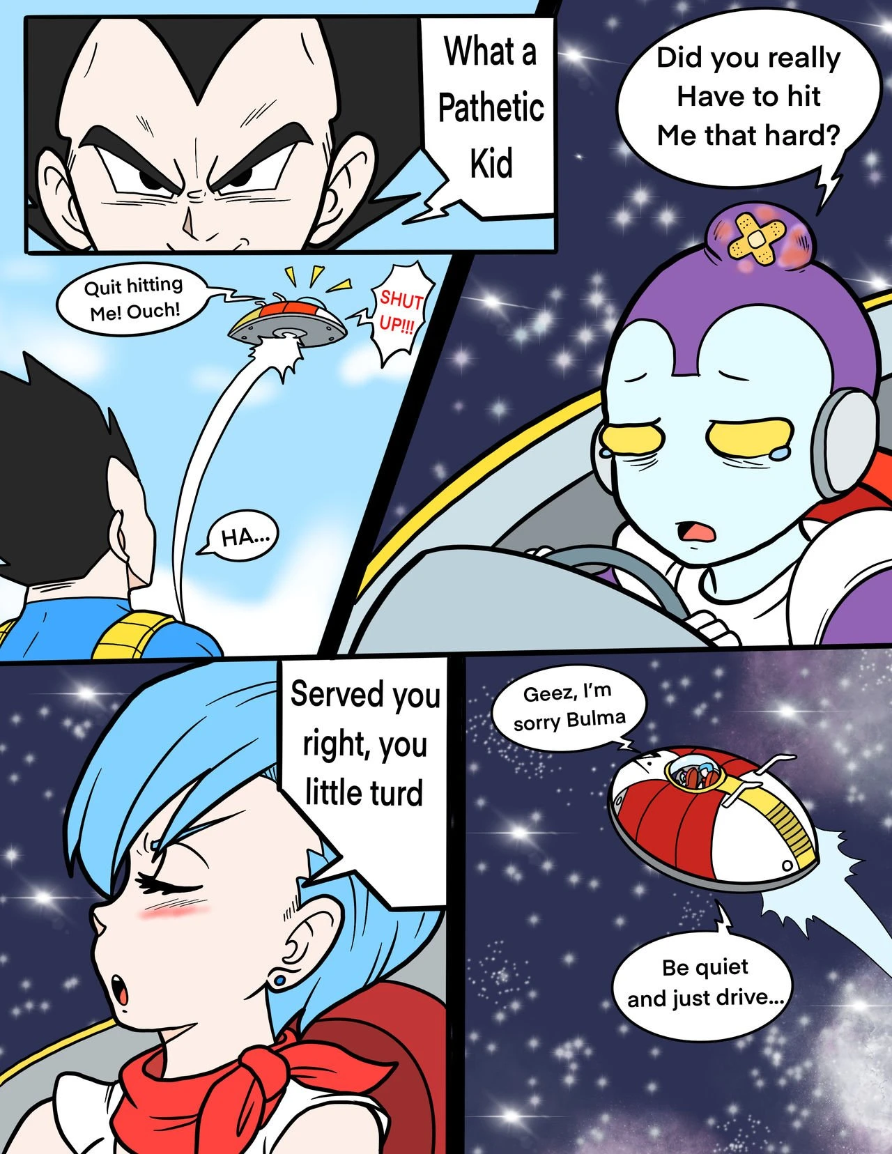 Jaco and Bulma's Adventure porn comic picture 2