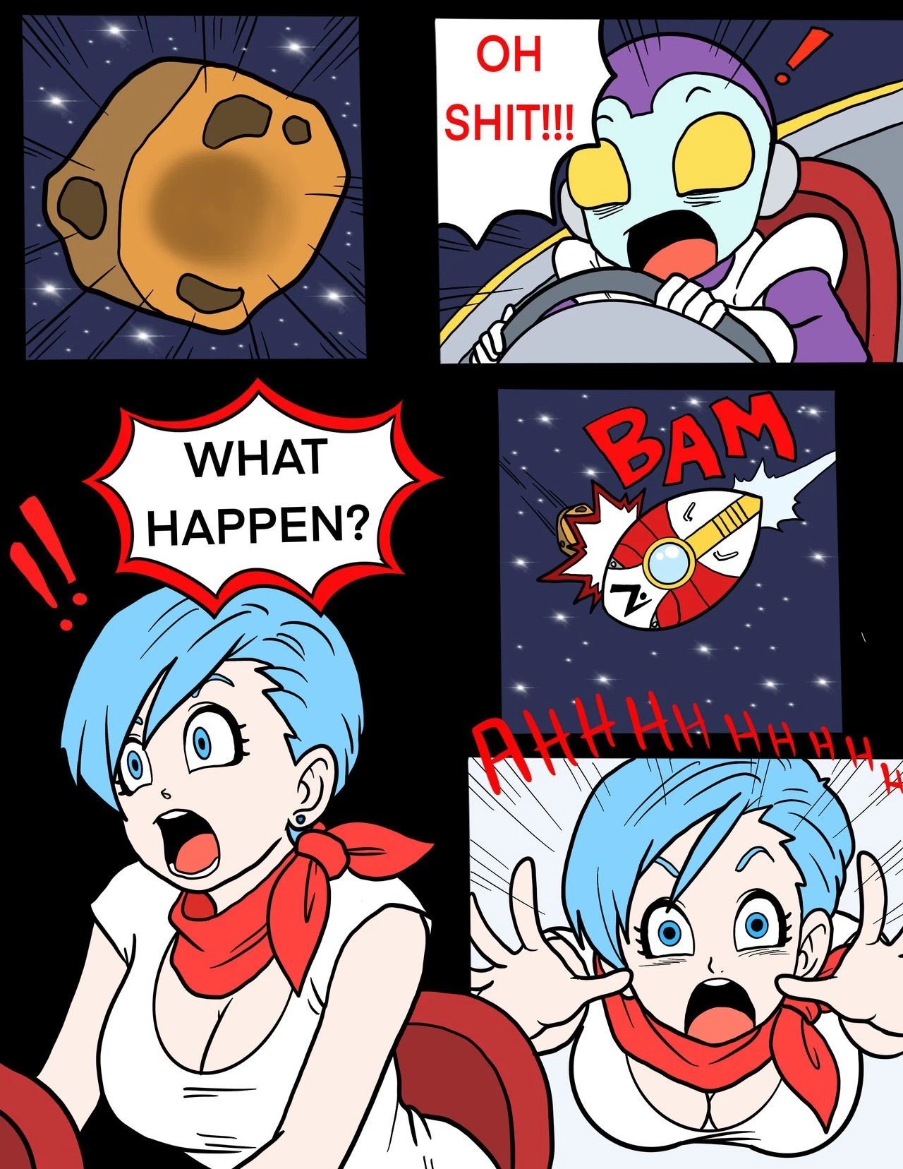 Jaco and Bulma's Adventure porn comic picture 3