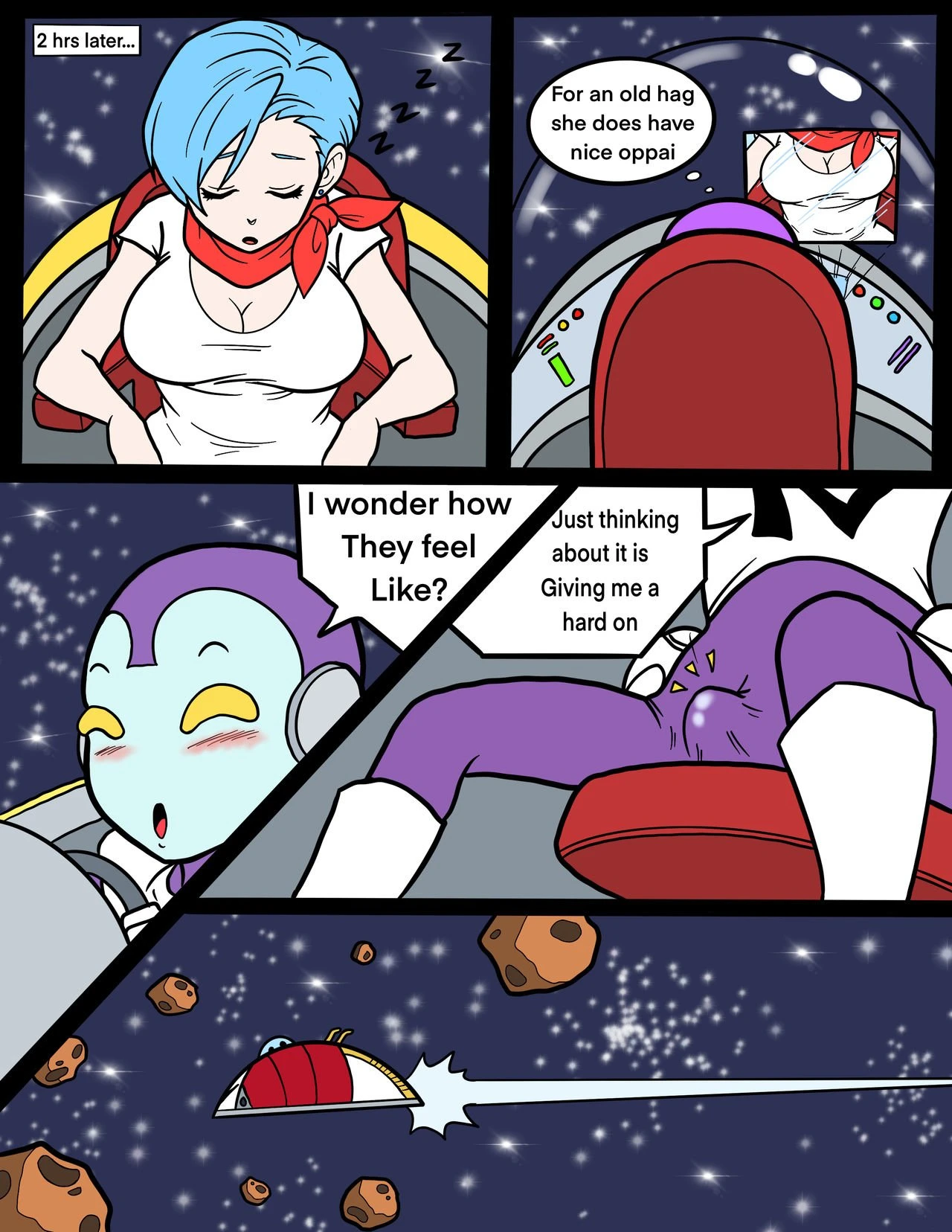Jaco and Bulma's Adventure porn comic picture 5