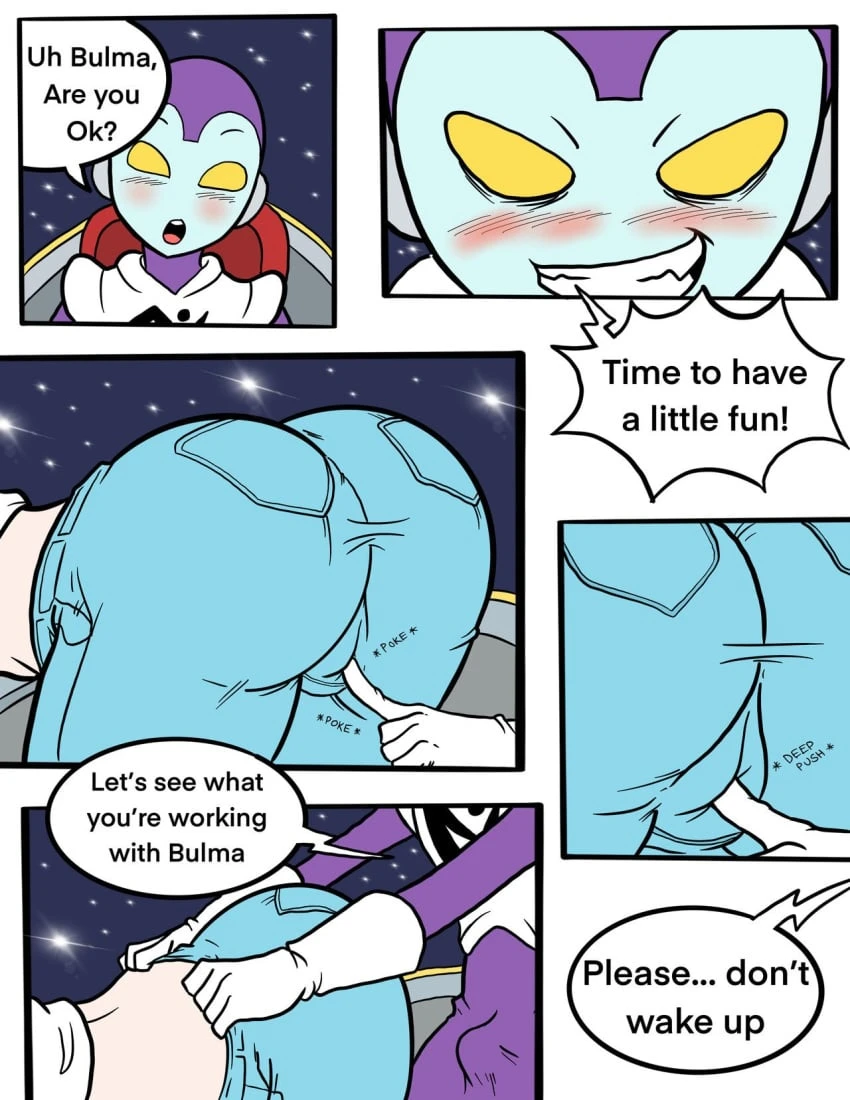 Jaco and Bulma's Adventure porn comic picture 6