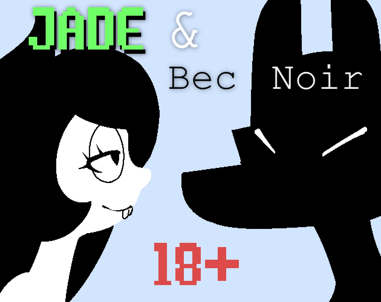 Jade and Bec Noir porn comic picture 1