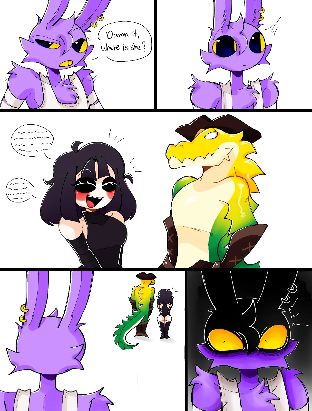 Jealous Jax porn comic picture 1