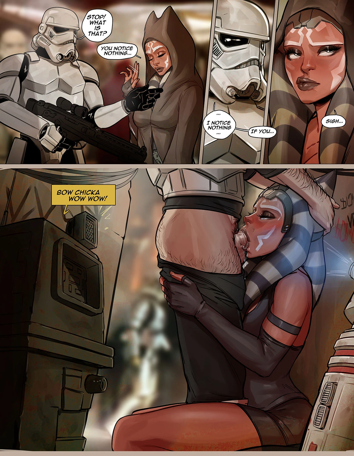 Jedi Mind Trick porn comic picture 1