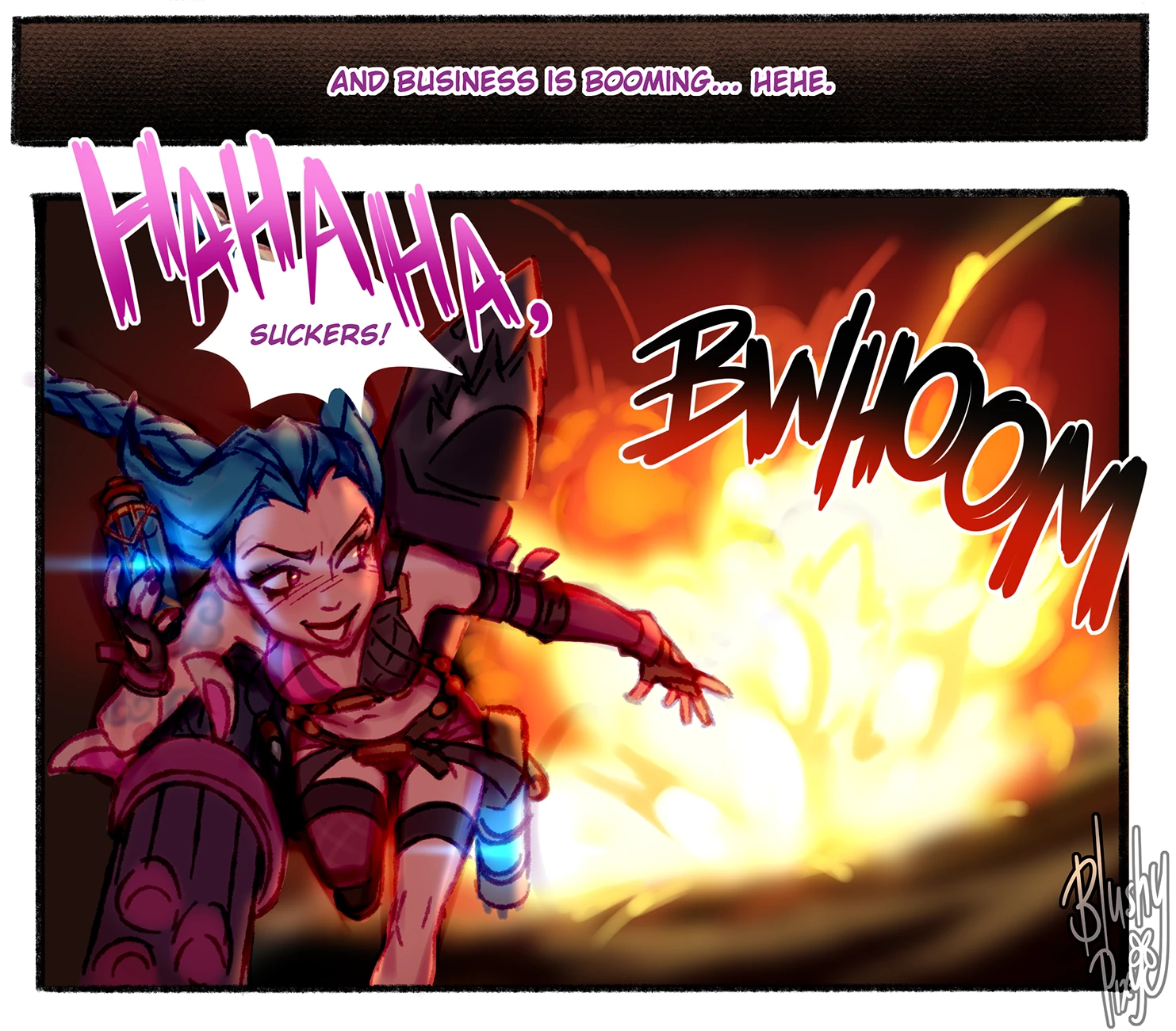 Jinx Comic porn comic picture 5