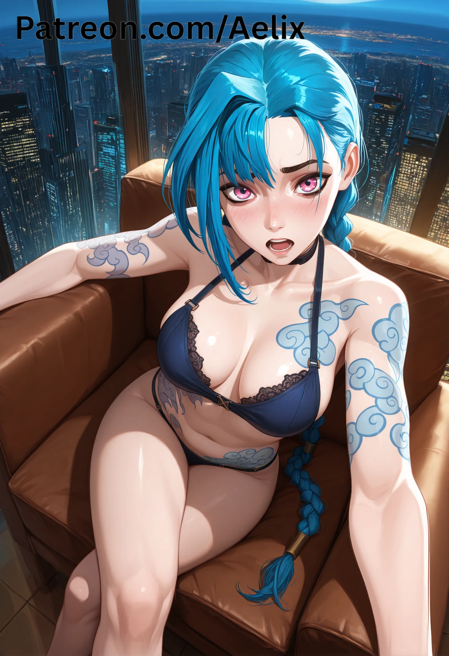 Jinx - late night heat porn comic picture 12