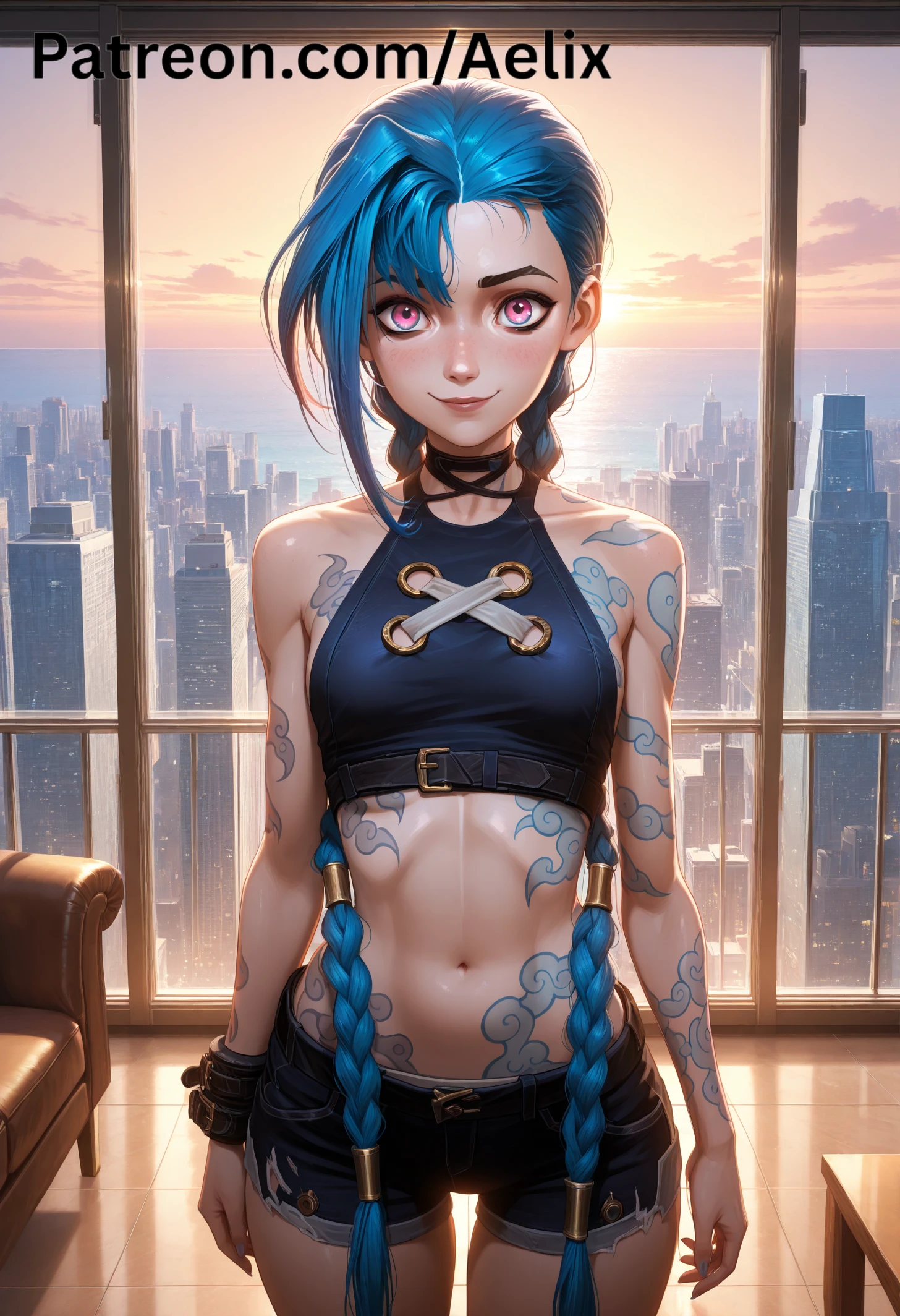Jinx - late night heat porn comic picture 4