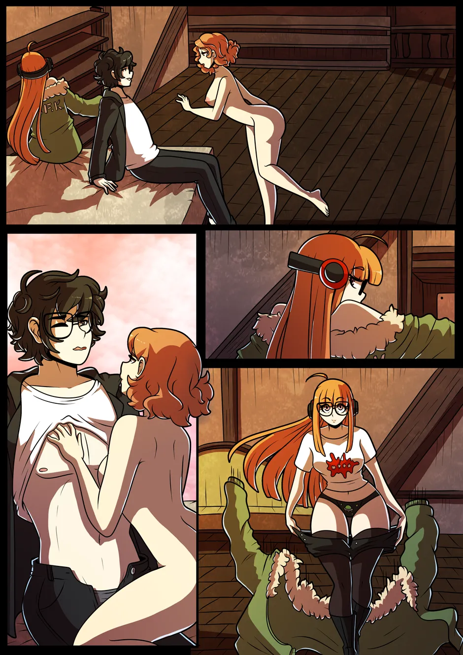 Joker X Haru X Futba porn comic picture 6