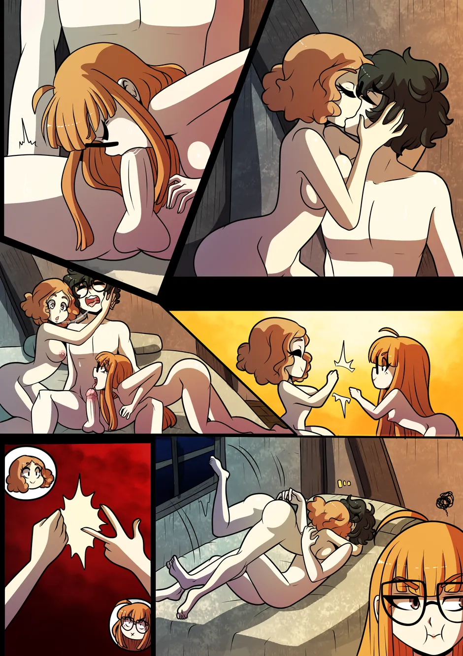 Joker X Haru X Futba porn comic picture 9