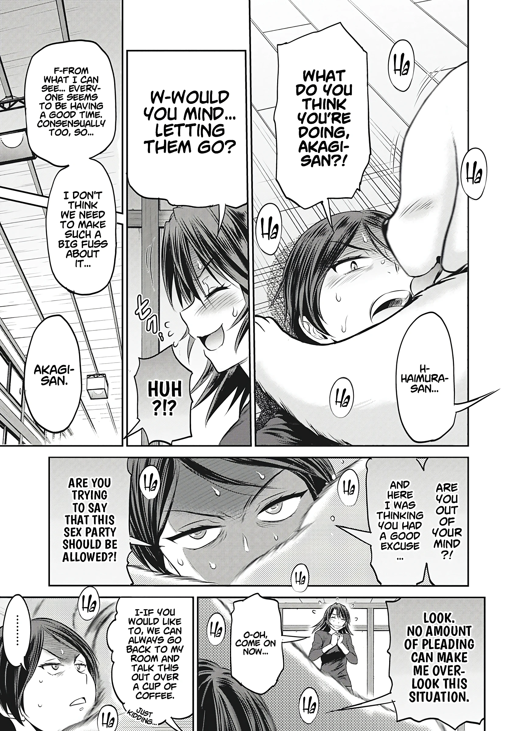 Joshi Luck! - 2 Years Later porn comic picture 21