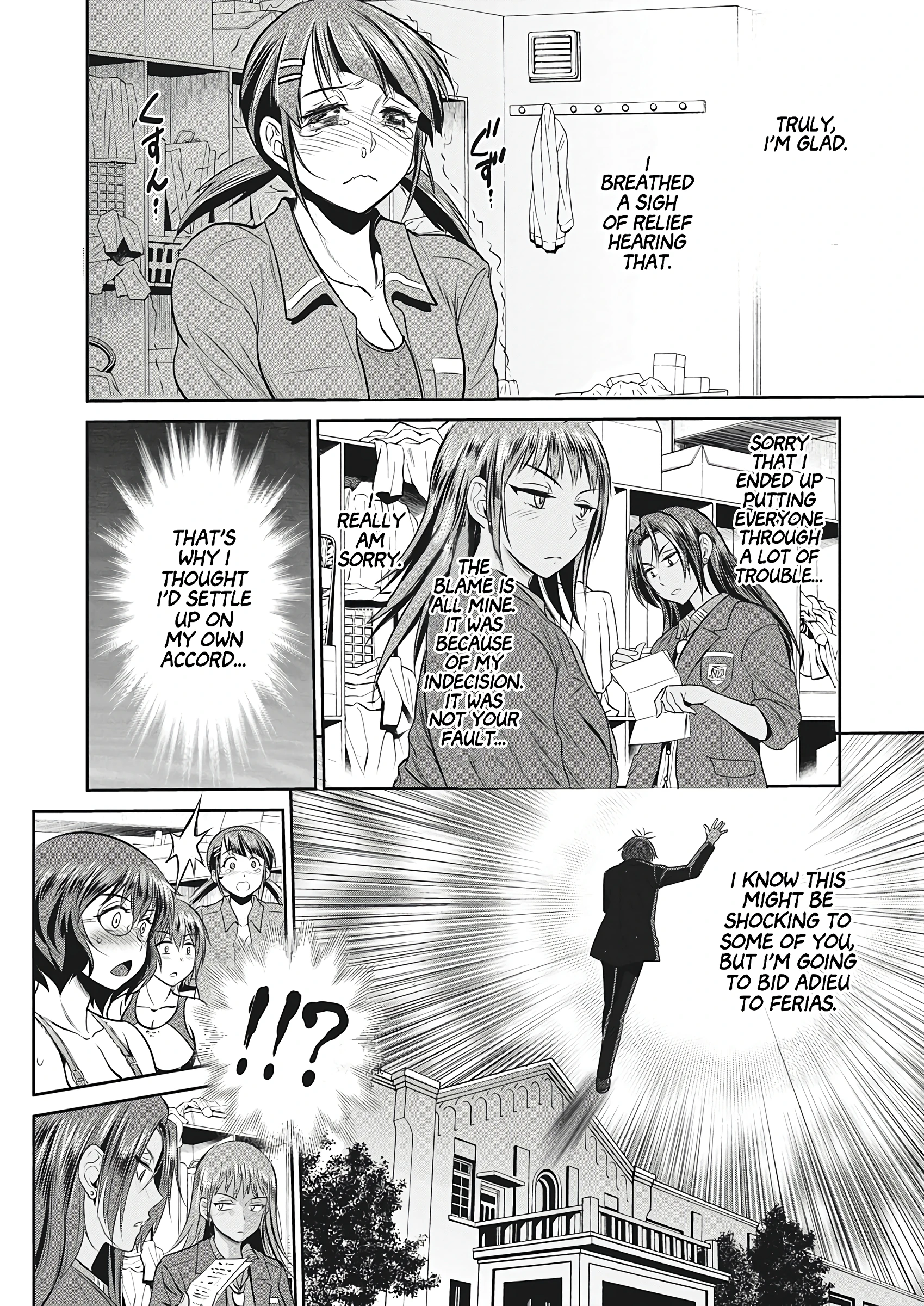 Joshi Luck! - 2 Years Later porn comic picture 34