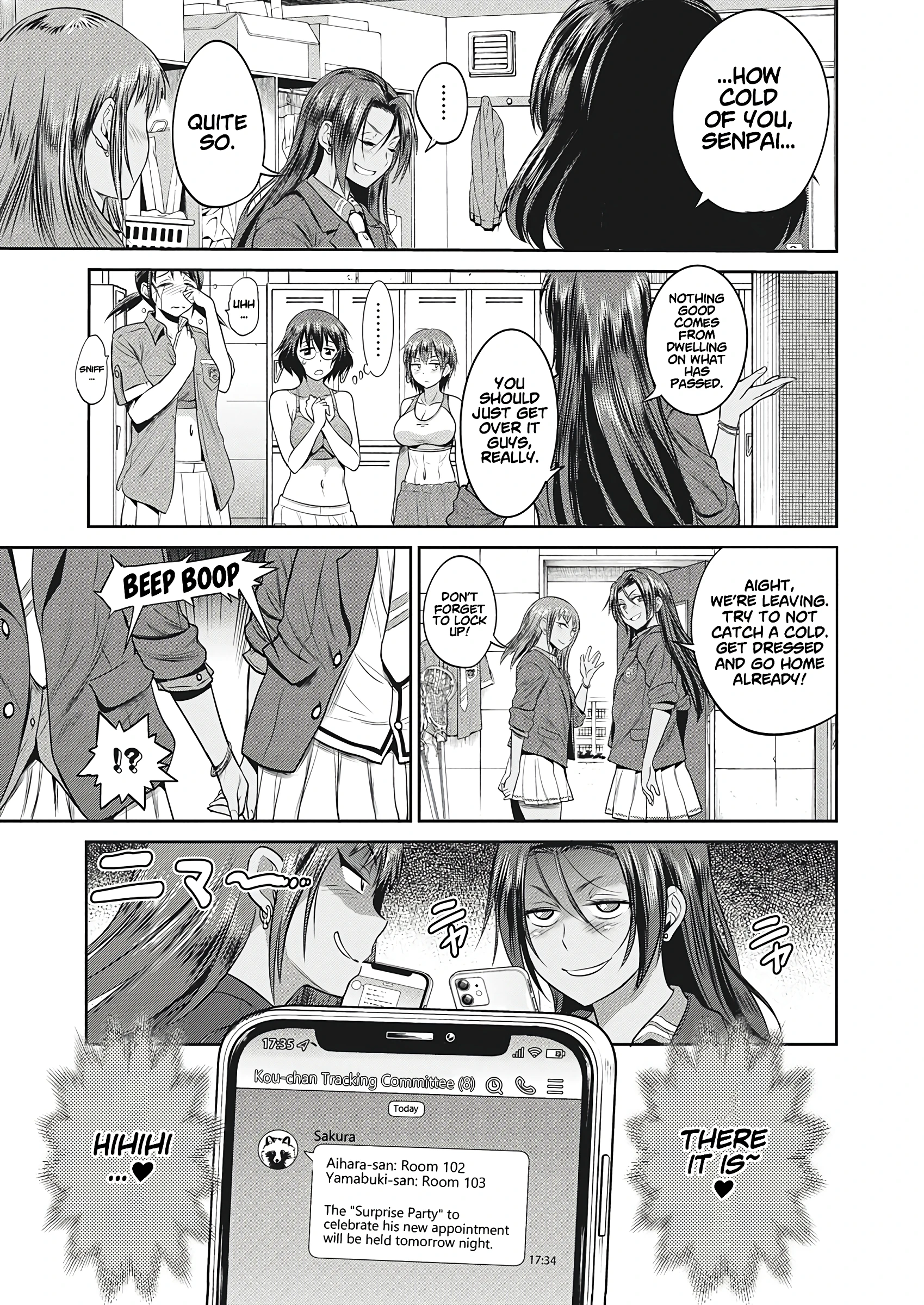 Joshi Luck! - 2 Years Later porn comic picture 37