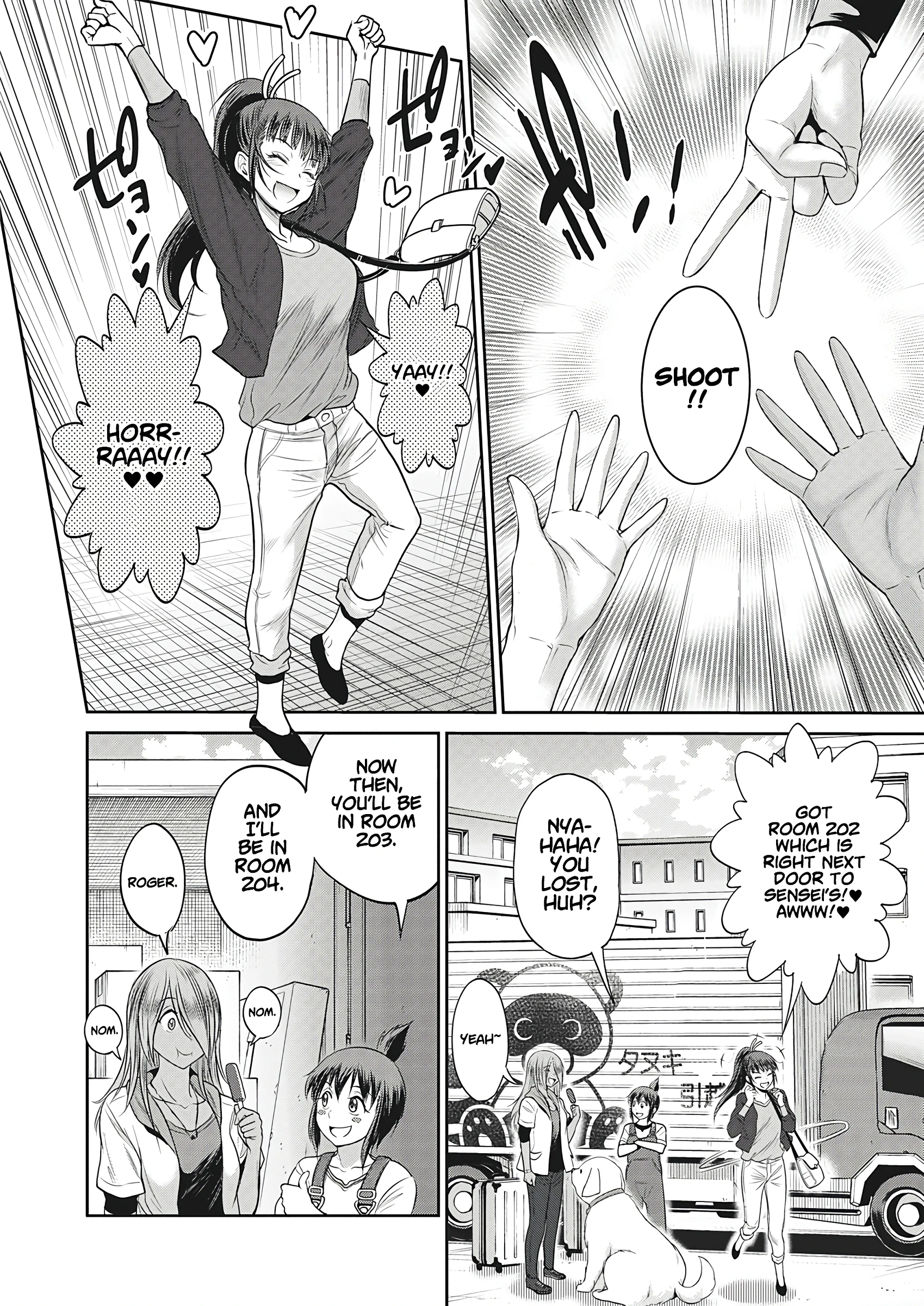 Joshi Luck! - 2 Years Later porn comic picture 40