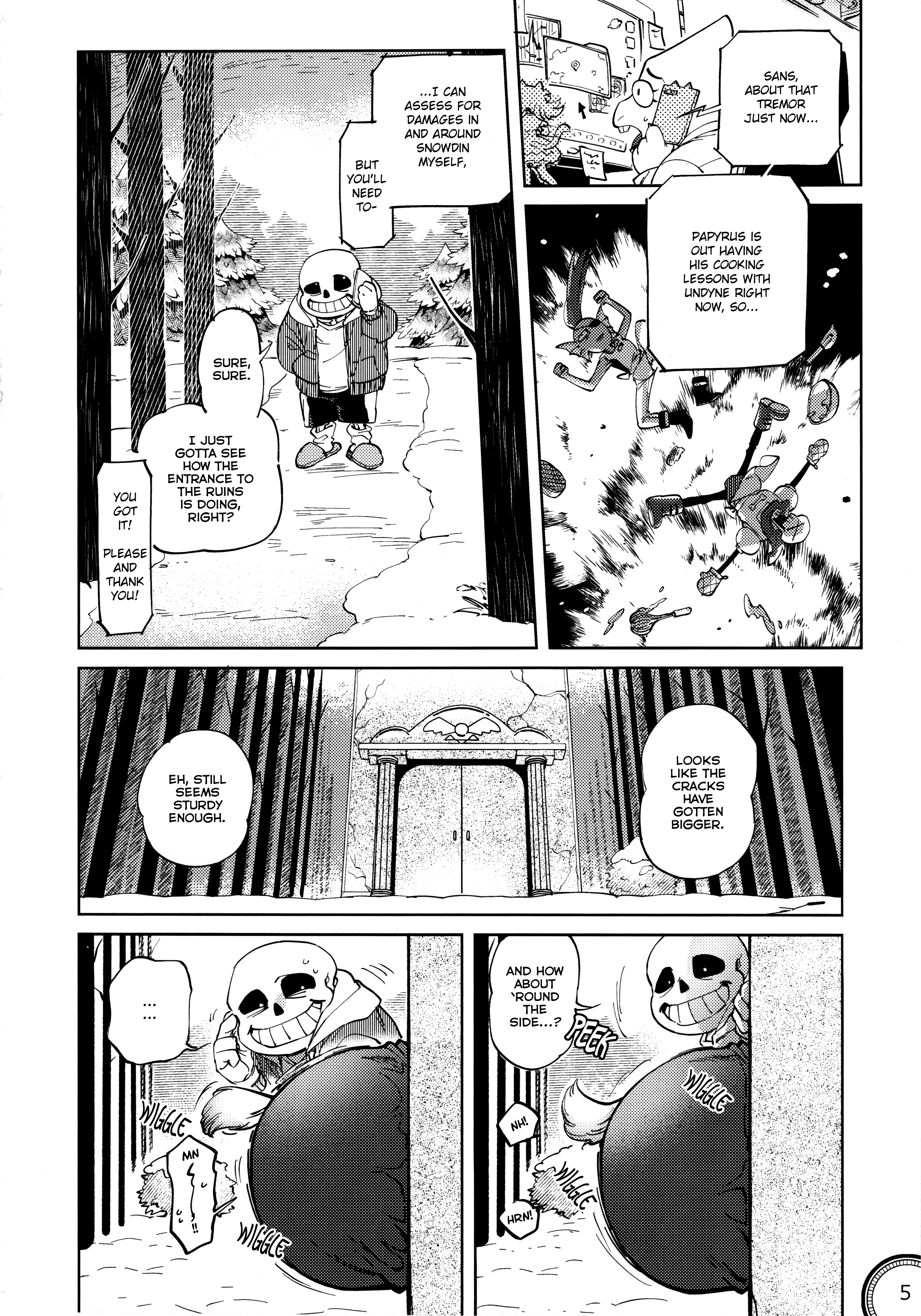 Kabe no Ana Hole in the Wall porn comic picture 5