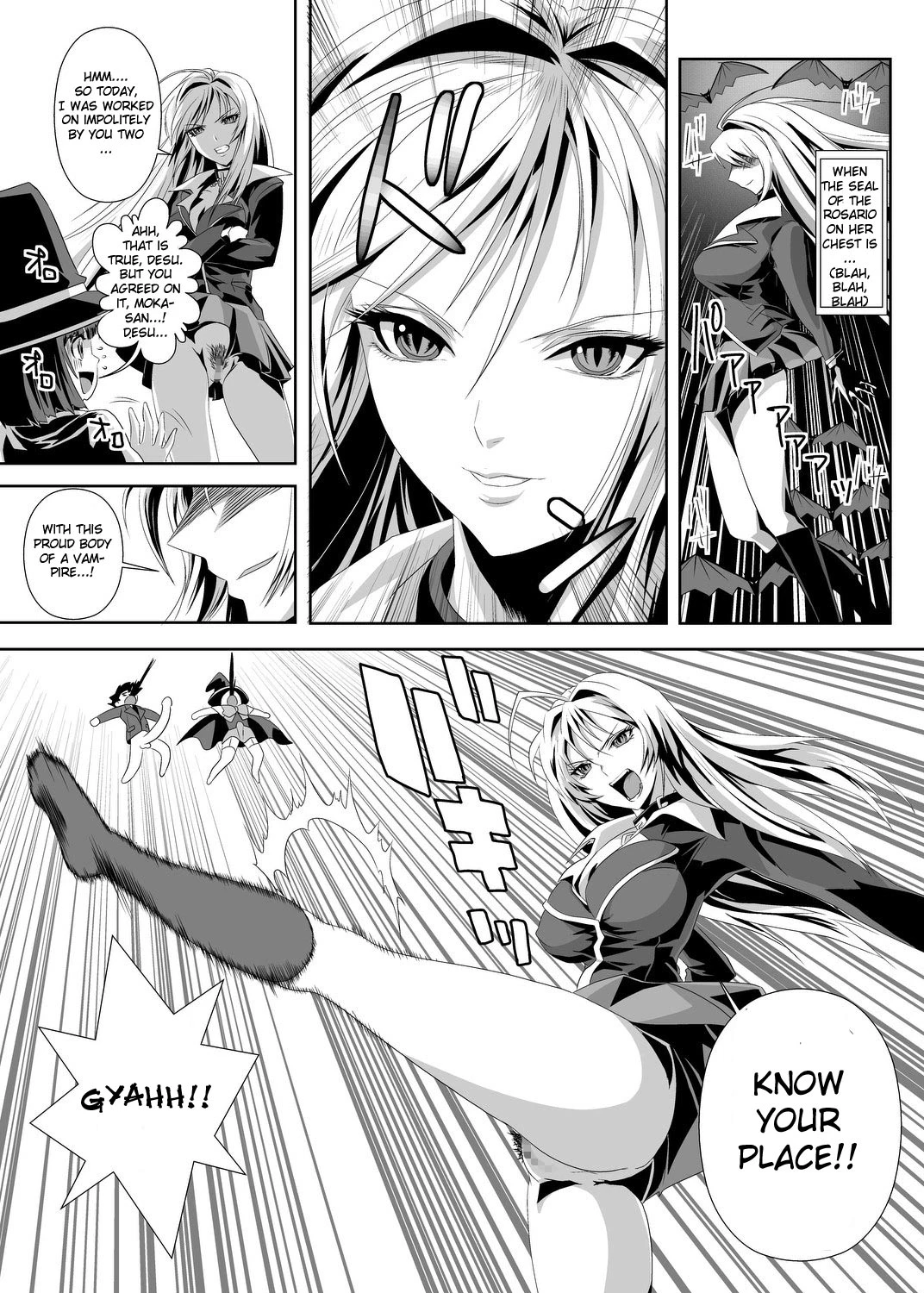 Kapu Kapucchuu to Vampire porn comic picture 28