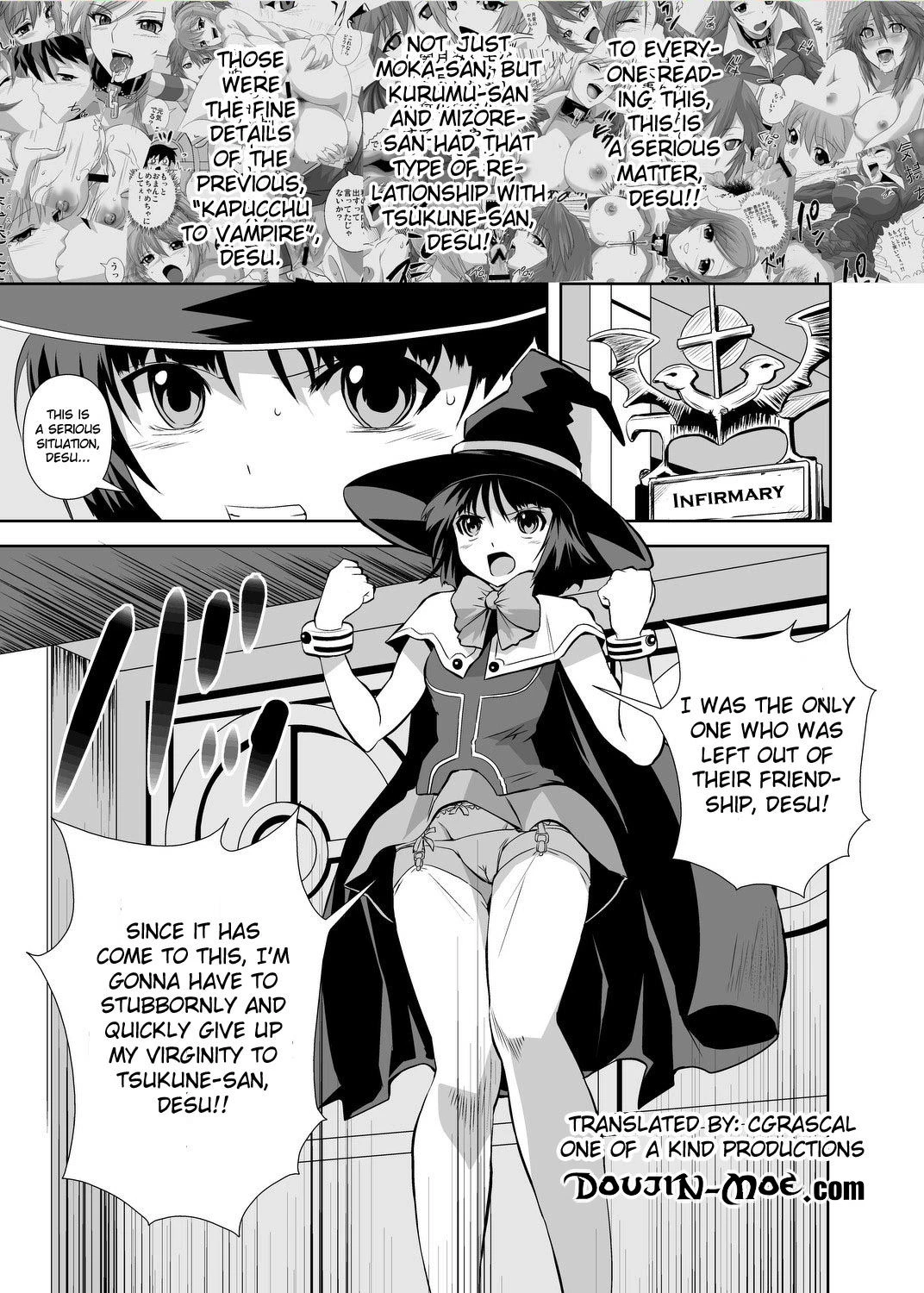 Kapu Kapucchuu to Vampire porn comic picture 4