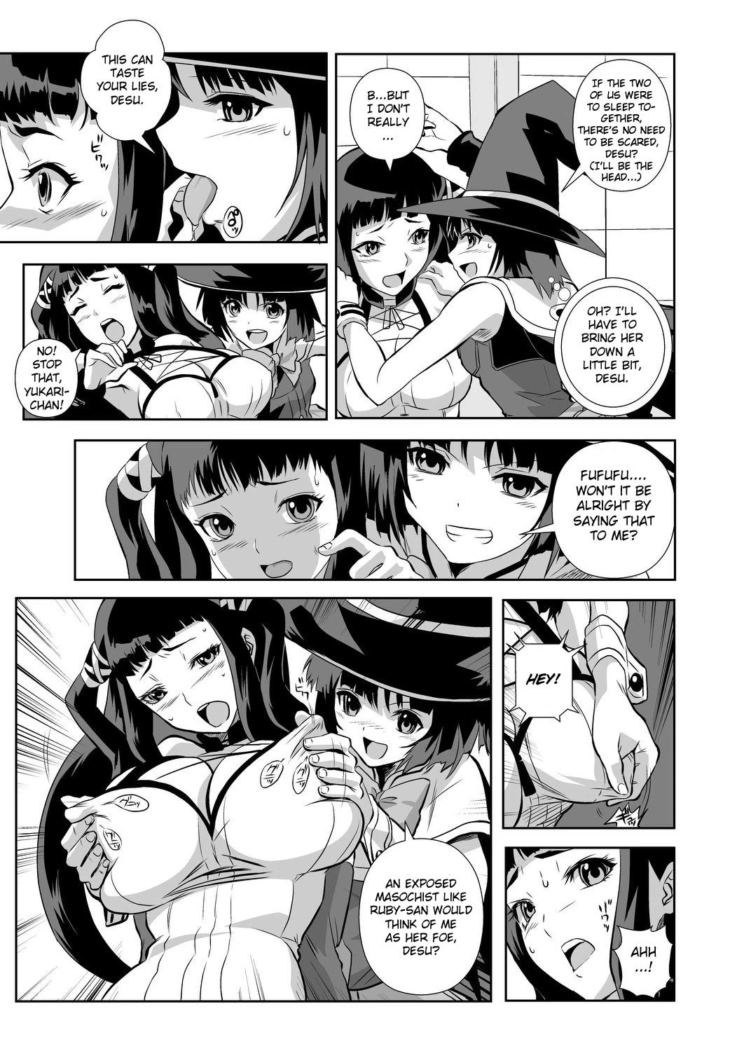 Kapu Kapucchuu to Vampire porn comic picture 6