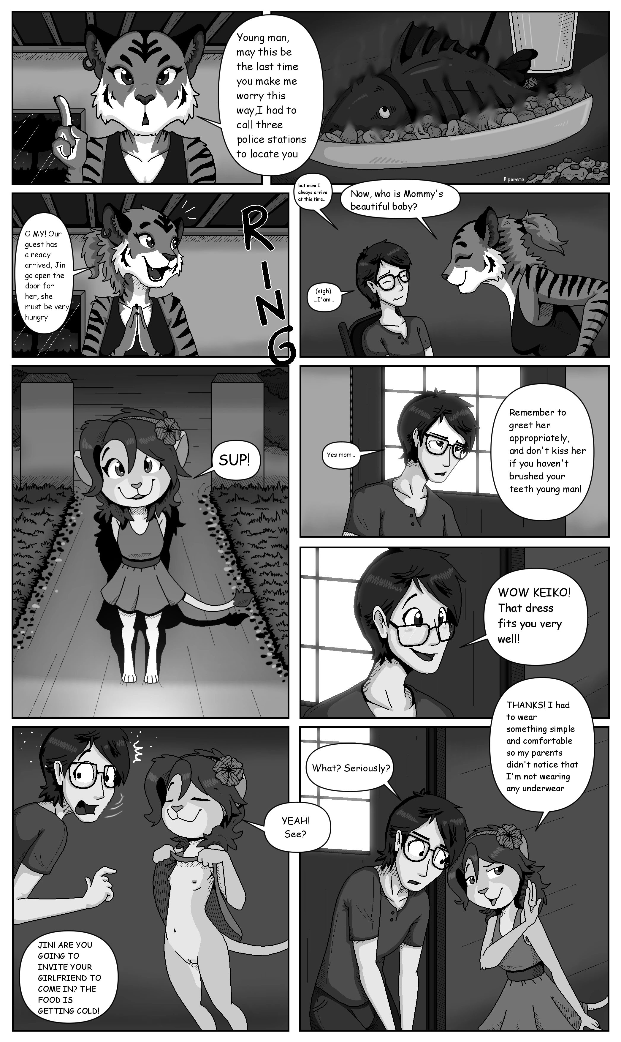 Keiko and Jin - Book 1 porn comic picture 6
