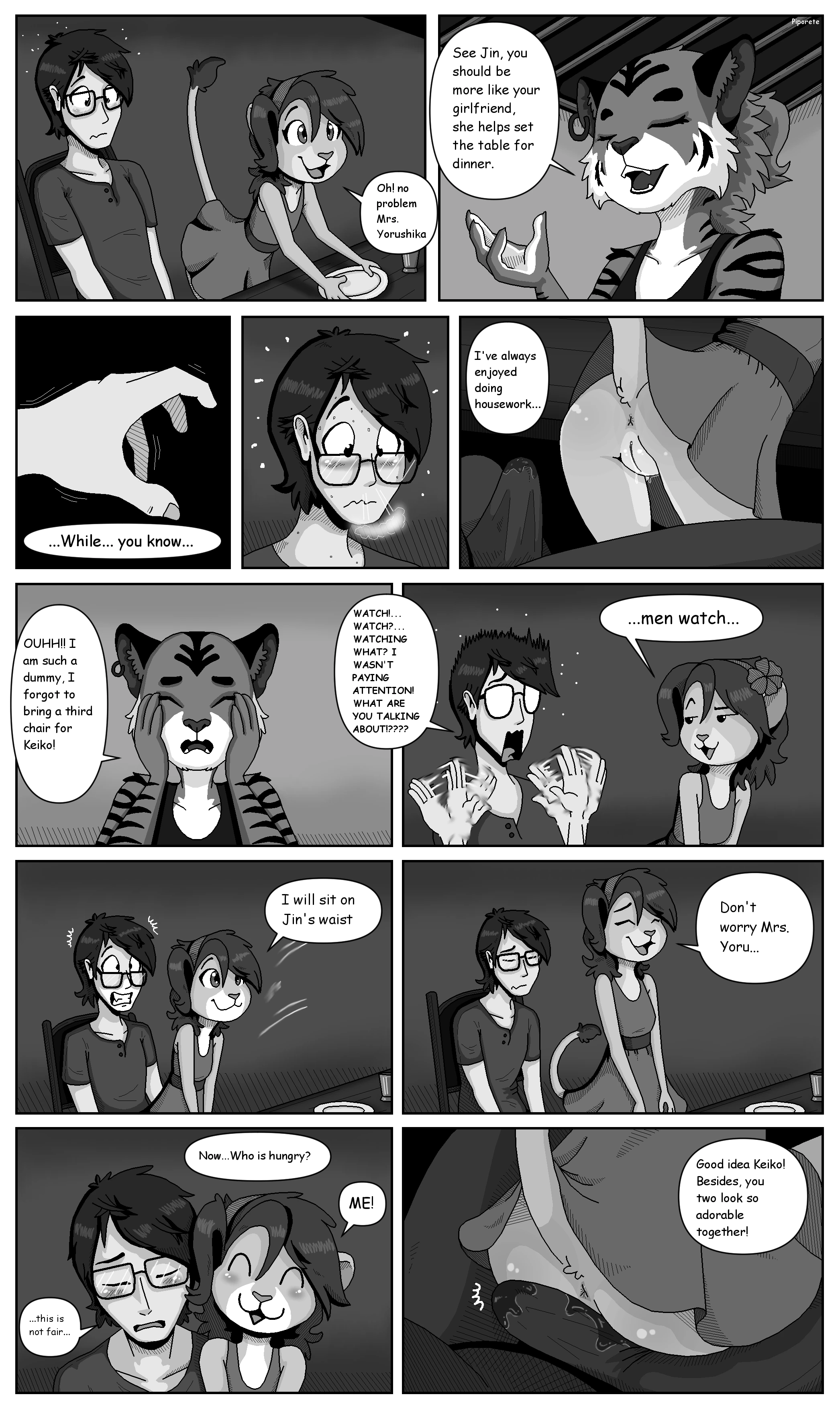 Keiko and Jin - Book 1 porn comic picture 7