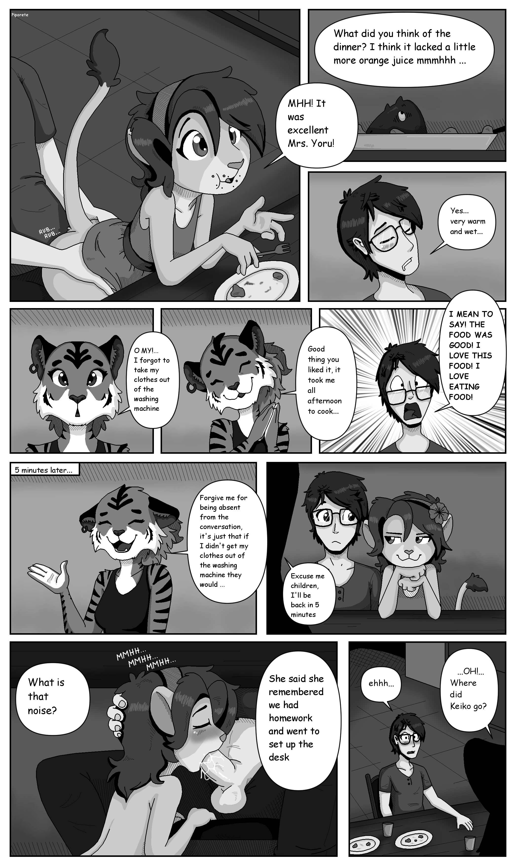 Keiko and Jin - Book 1 porn comic picture 8