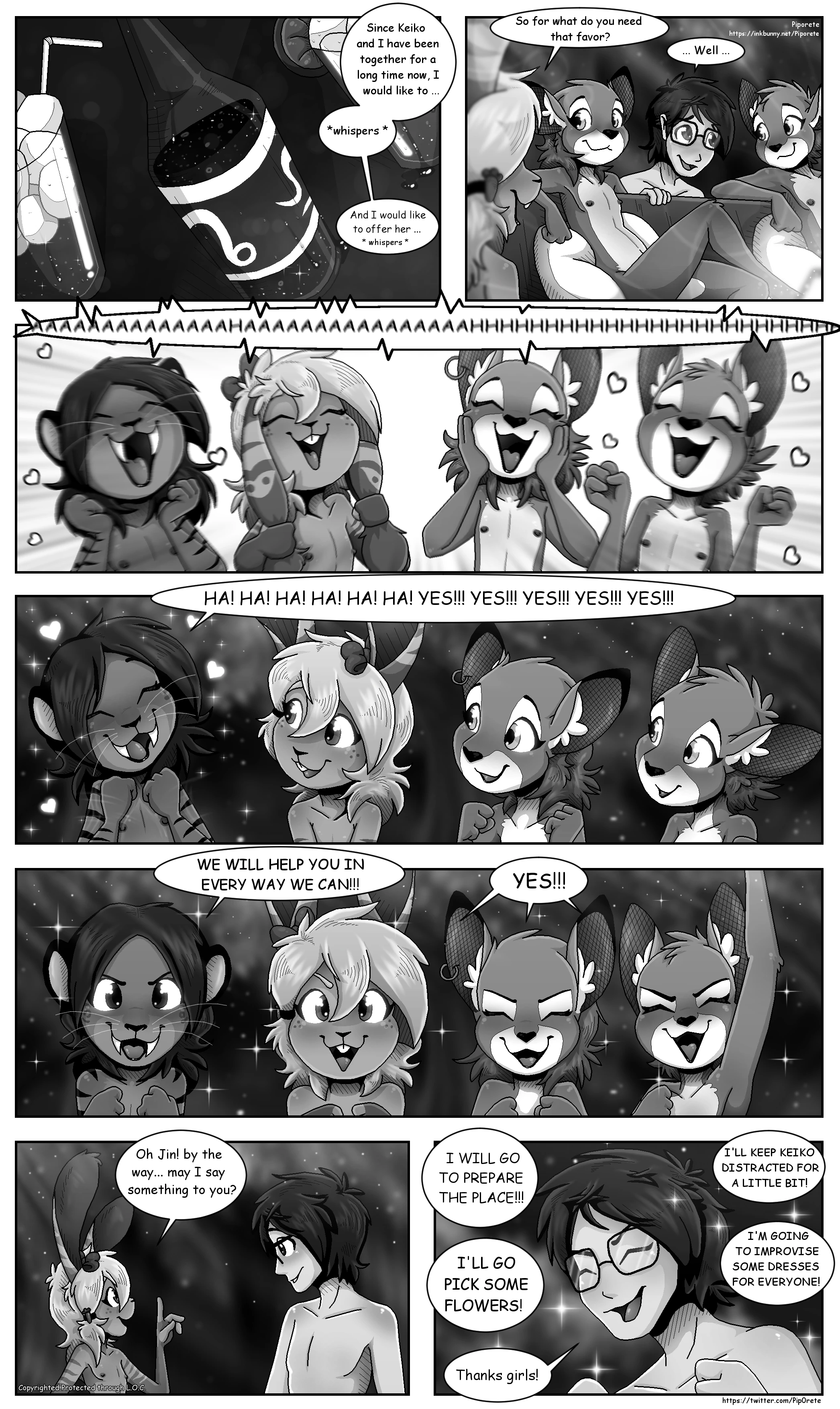 Keiko and Jin - Book 1 porn comic picture 89