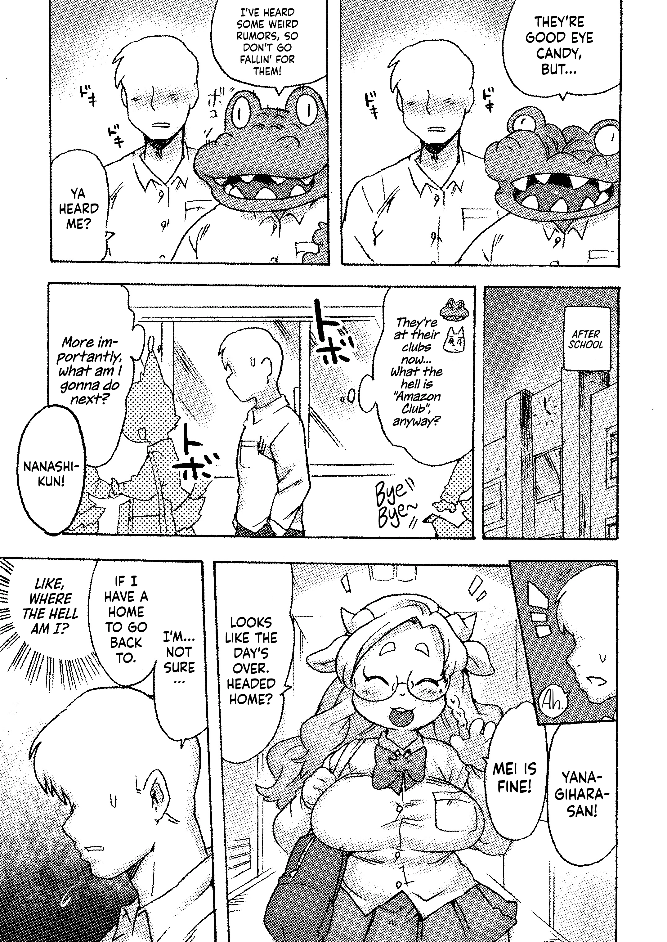 Kemo Gal ni Aisarete Moto no Sekai ni Kaerenai porn comic picture 12