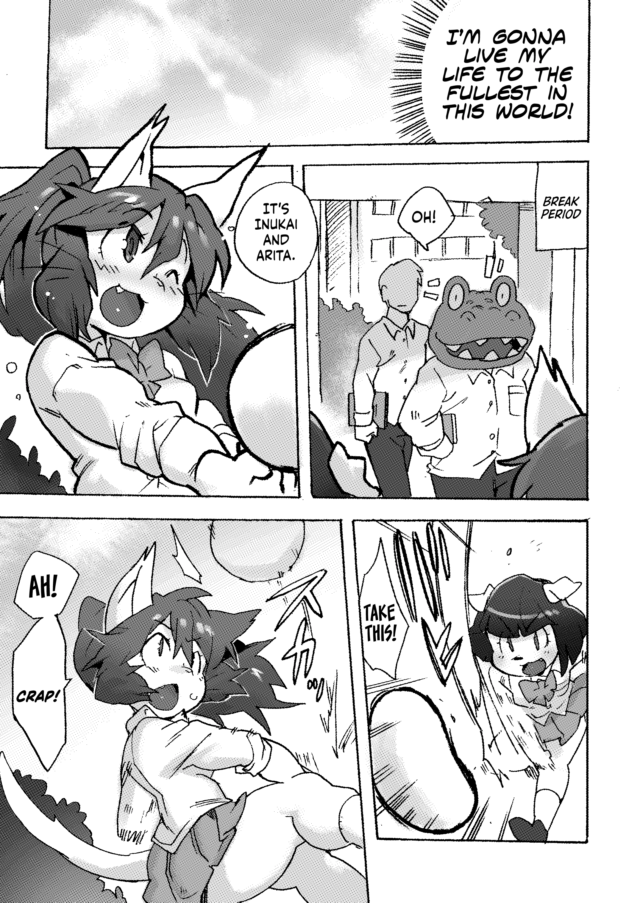 Kemo Gal ni Aisarete Moto no Sekai ni Kaerenai porn comic picture 16