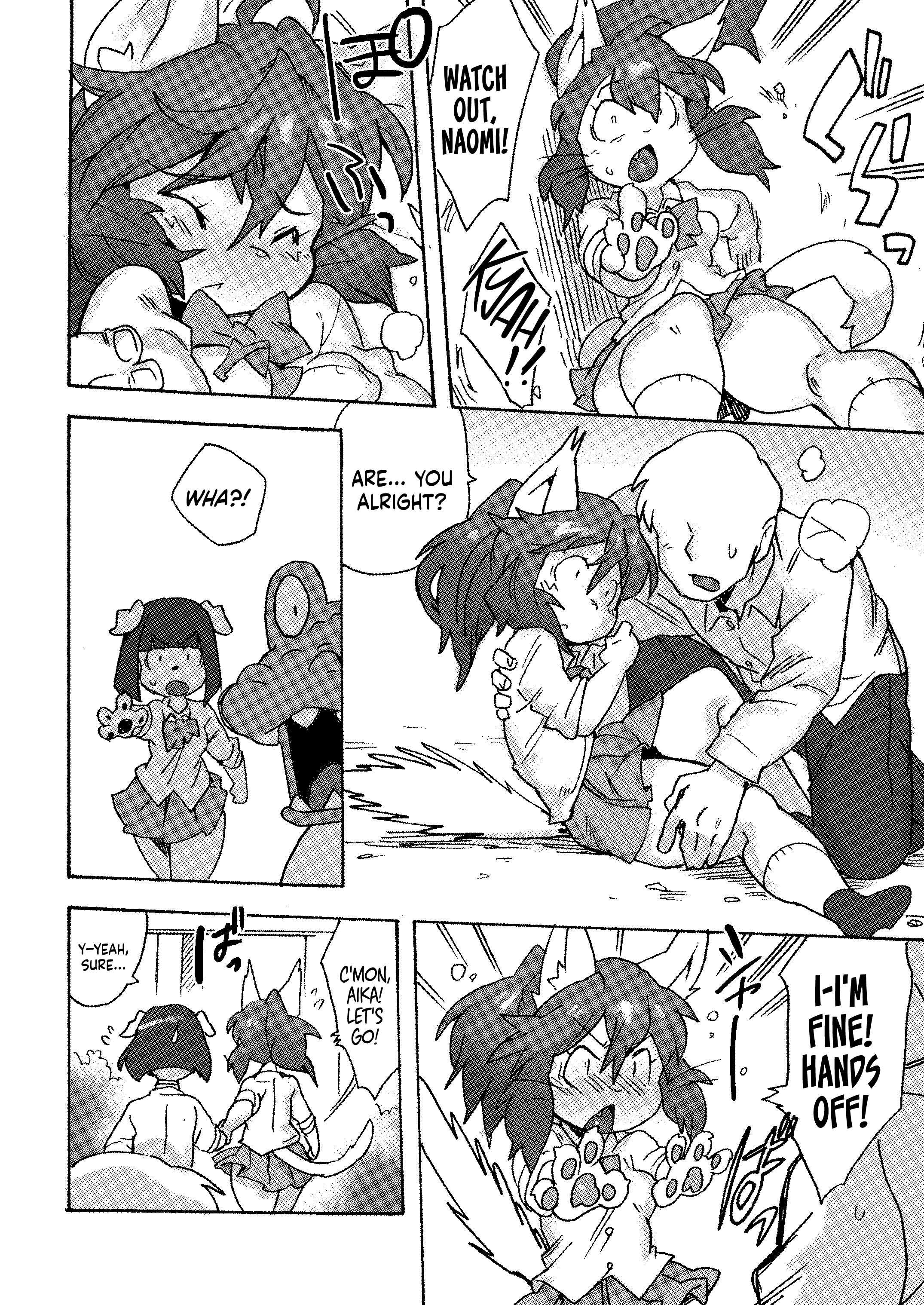 Kemo Gal ni Aisarete Moto no Sekai ni Kaerenai porn comic picture 17