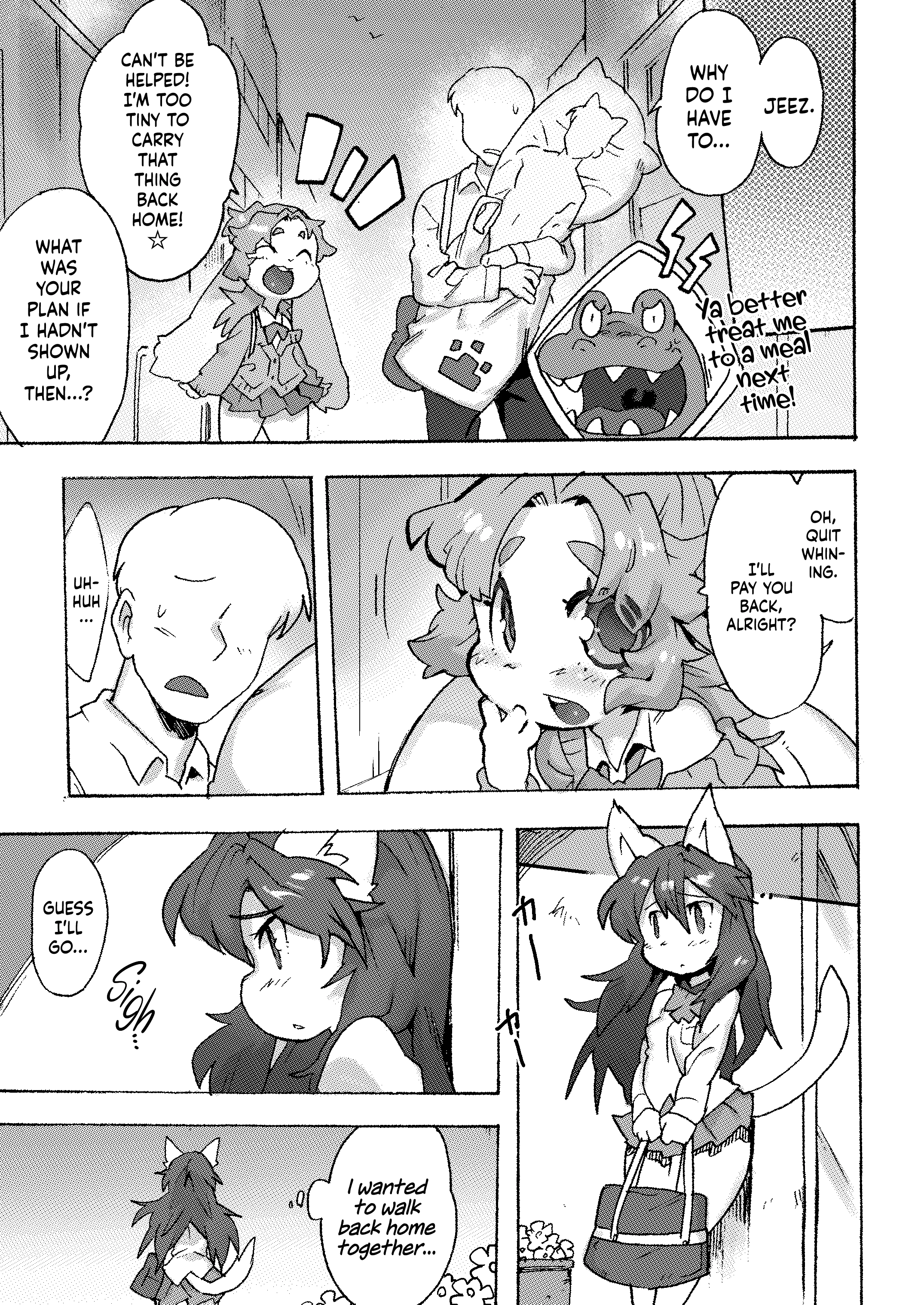 Kemo Gal ni Aisarete Moto no Sekai ni Kaerenai porn comic picture 32