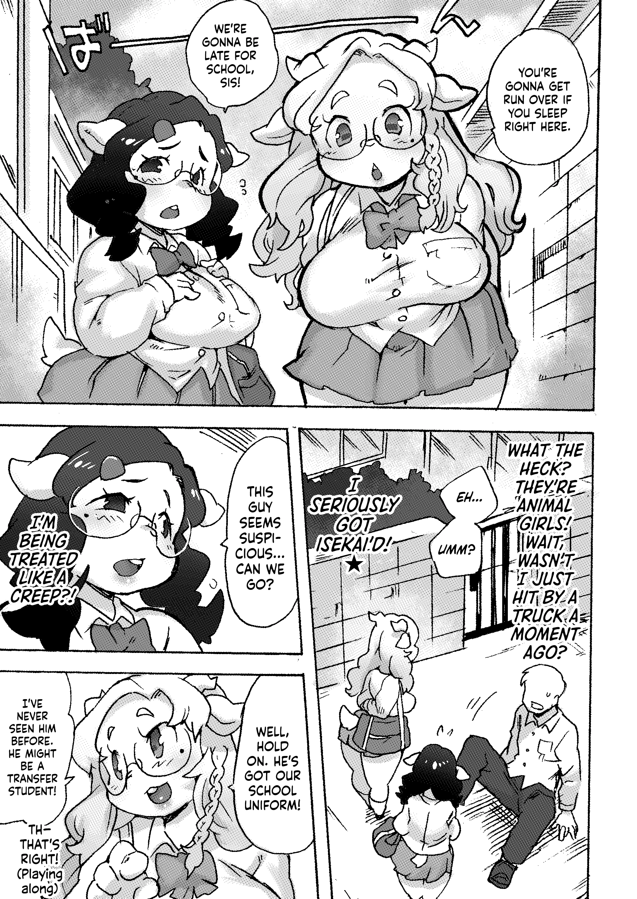 Kemo Gal ni Aisarete Moto no Sekai ni Kaerenai porn comic picture 4