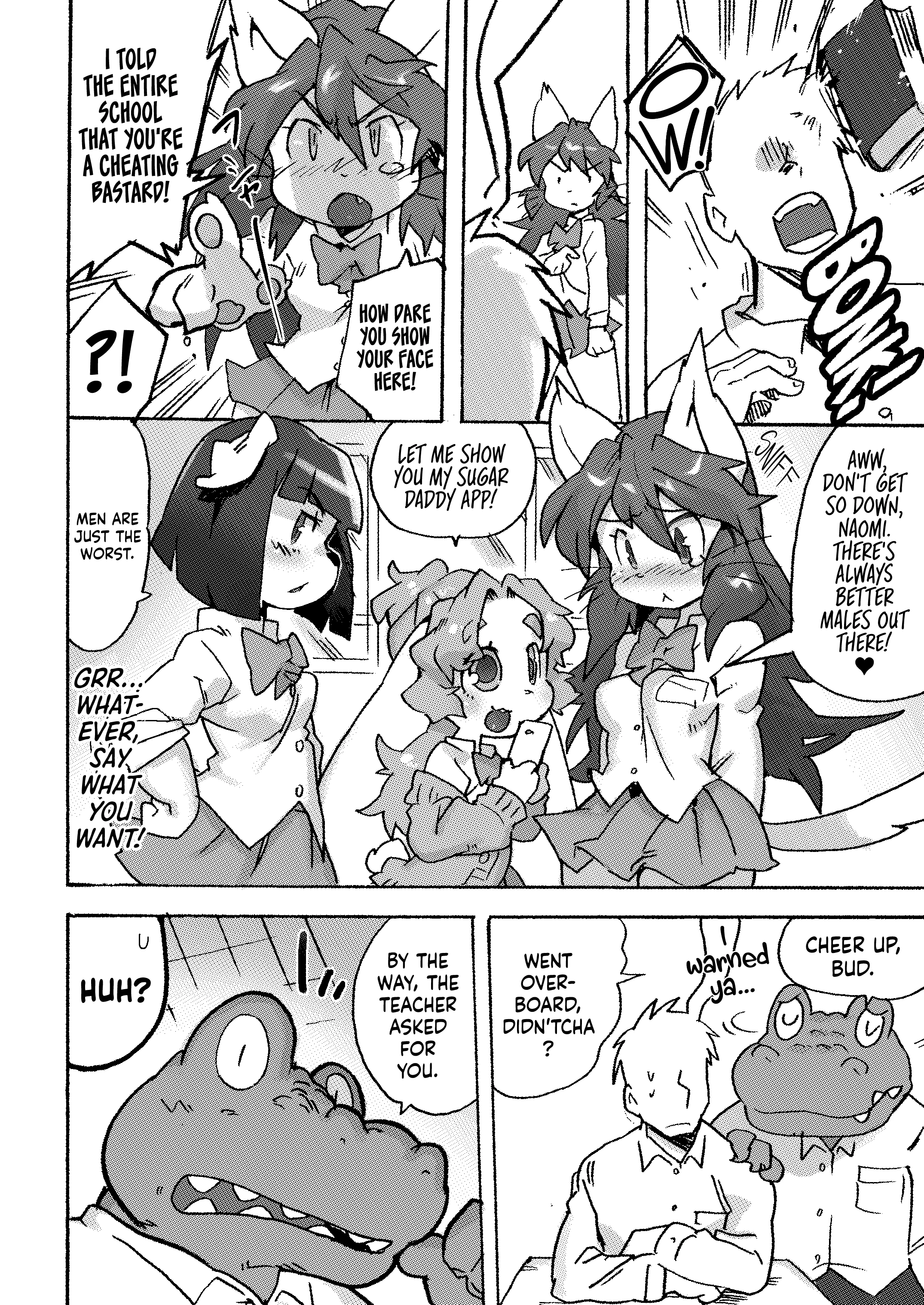 Kemo Gal ni Aisarete Moto no Sekai ni Kaerenai porn comic picture 63