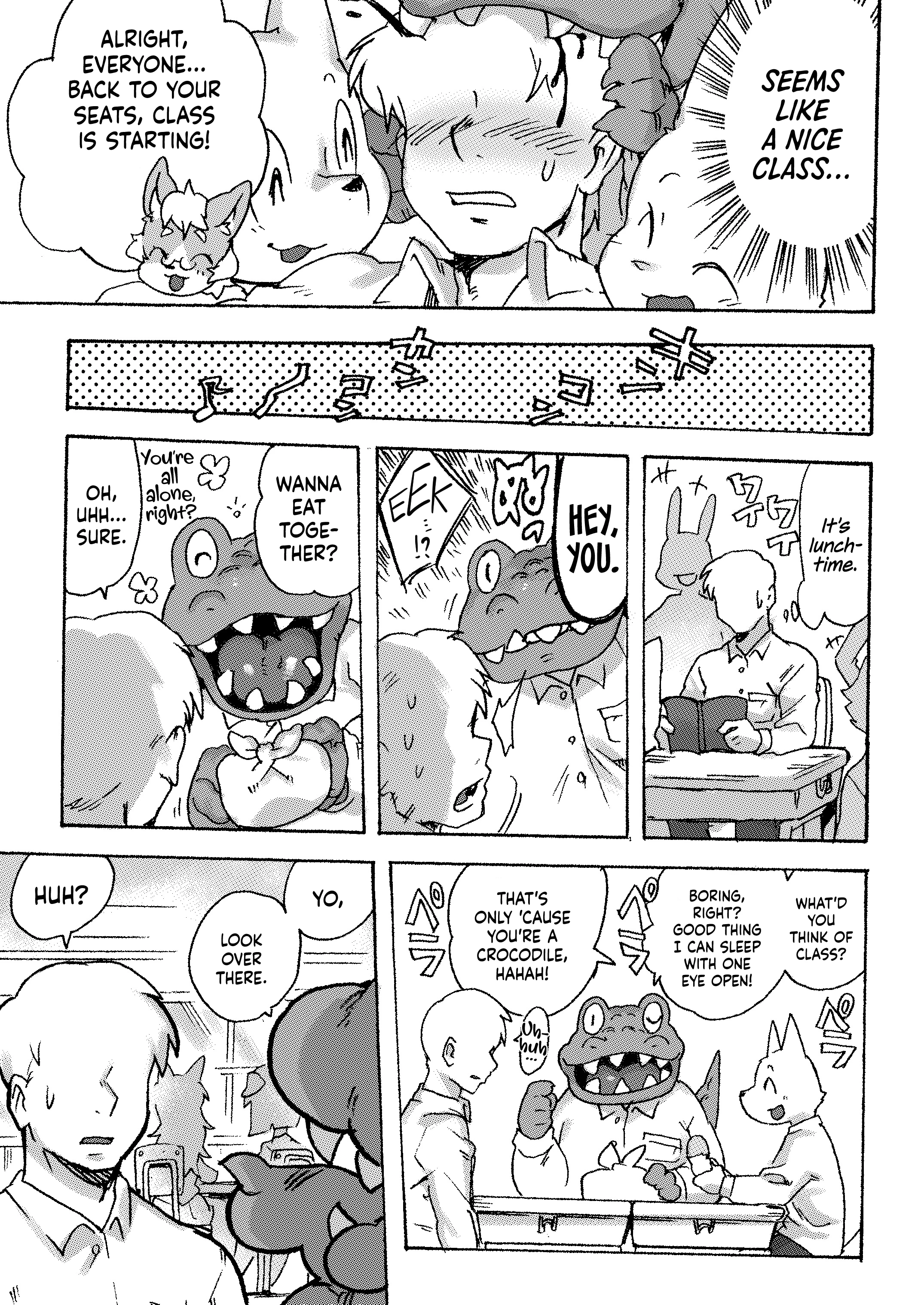 Kemo Gal ni Aisarete Moto no Sekai ni Kaerenai porn comic picture 8