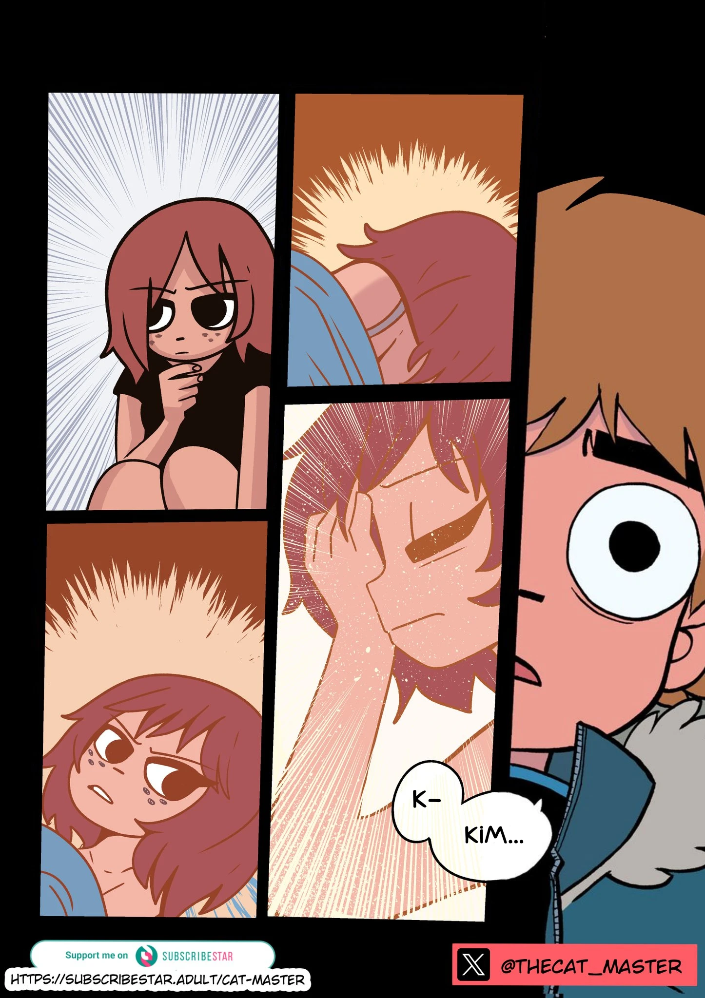 Kim Pine Vs Her True Feelings porn comic picture 28